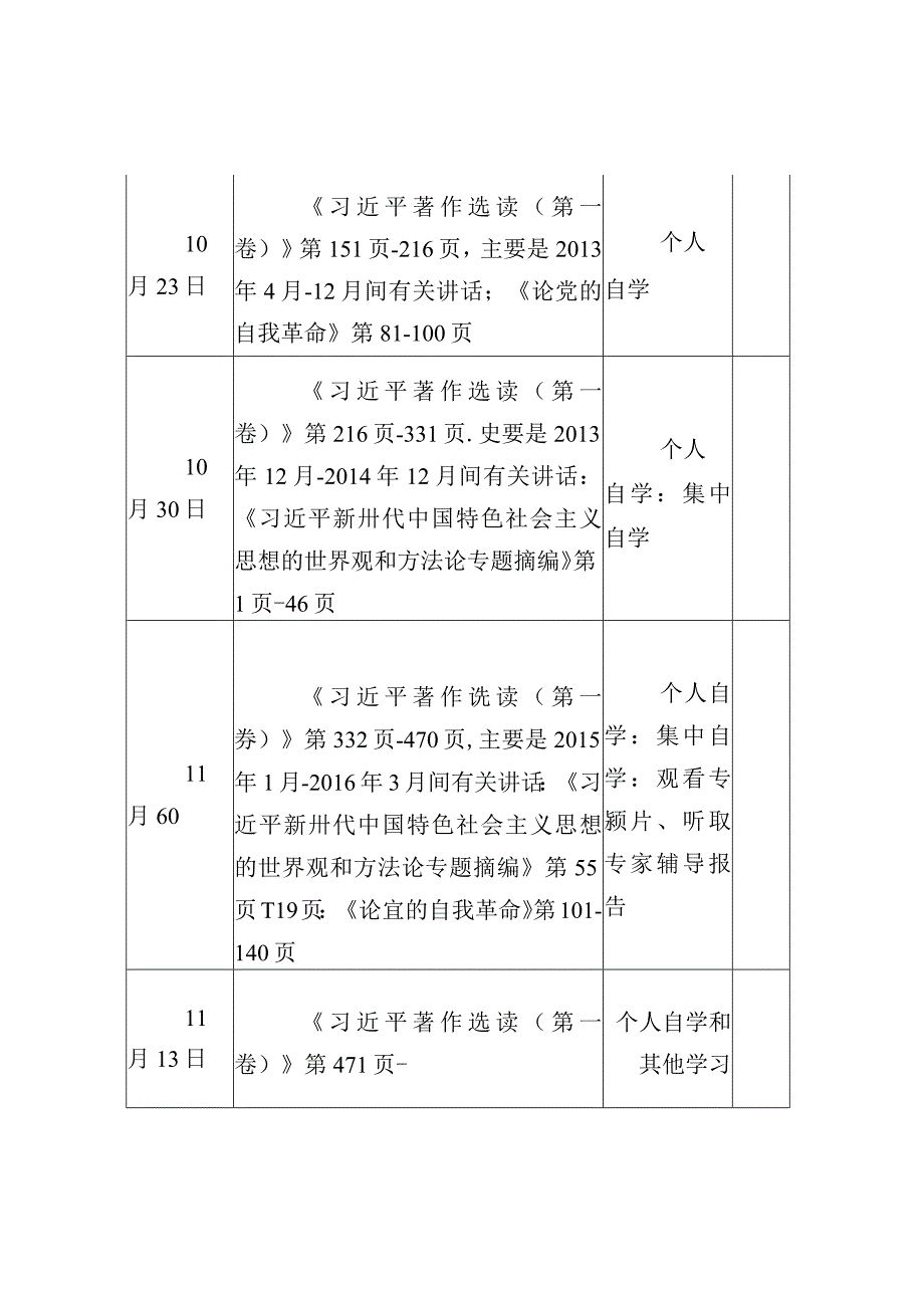 2023年第二批主题教育党员干部个人学习计划表（通用）.docx_第2页