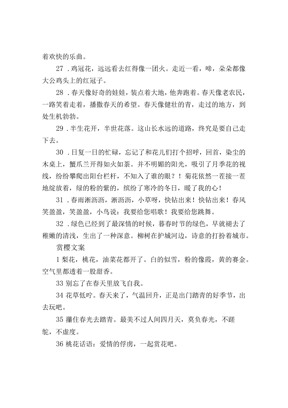 唯美的赏樱花文案语录.docx_第3页