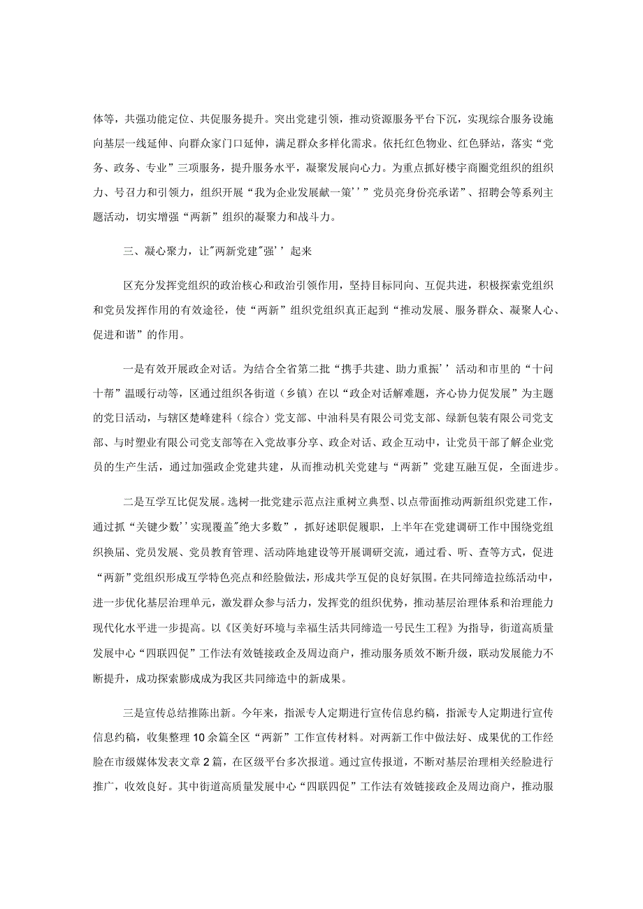 关于党建赋能助推“两新”高质量领跑工作情况汇报.docx_第3页