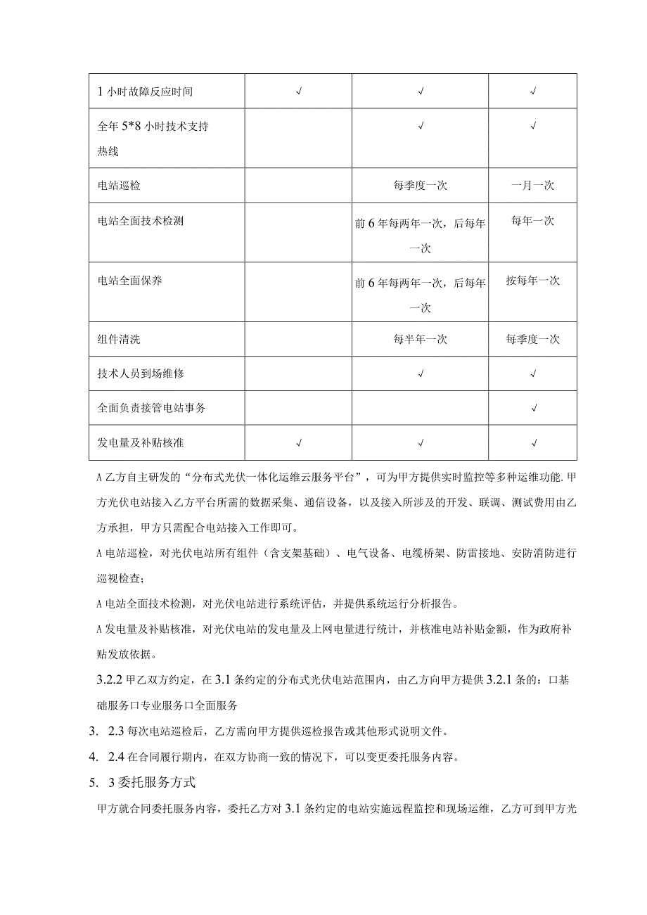 分布式光伏发电电站运维服务承包合同.docx_第2页