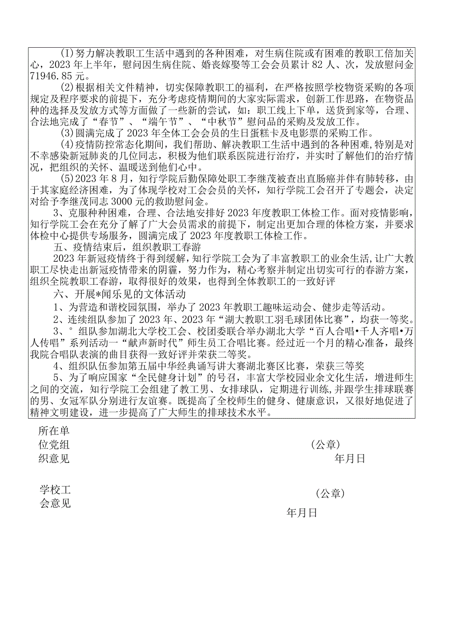 工会先进集体申报材料知行学院.docx_第2页