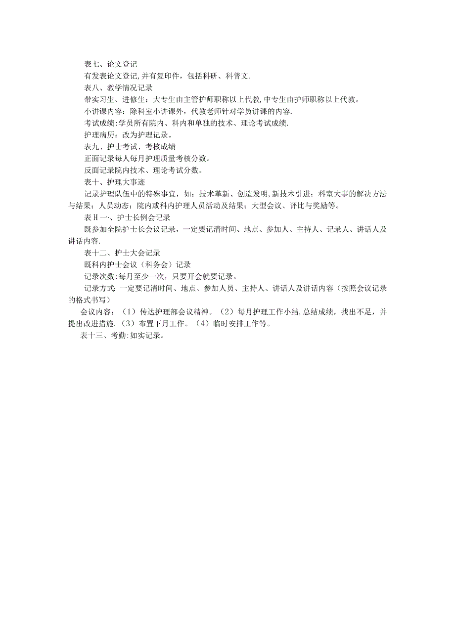 护士长手册书写标准【范本模板】.docx_第2页