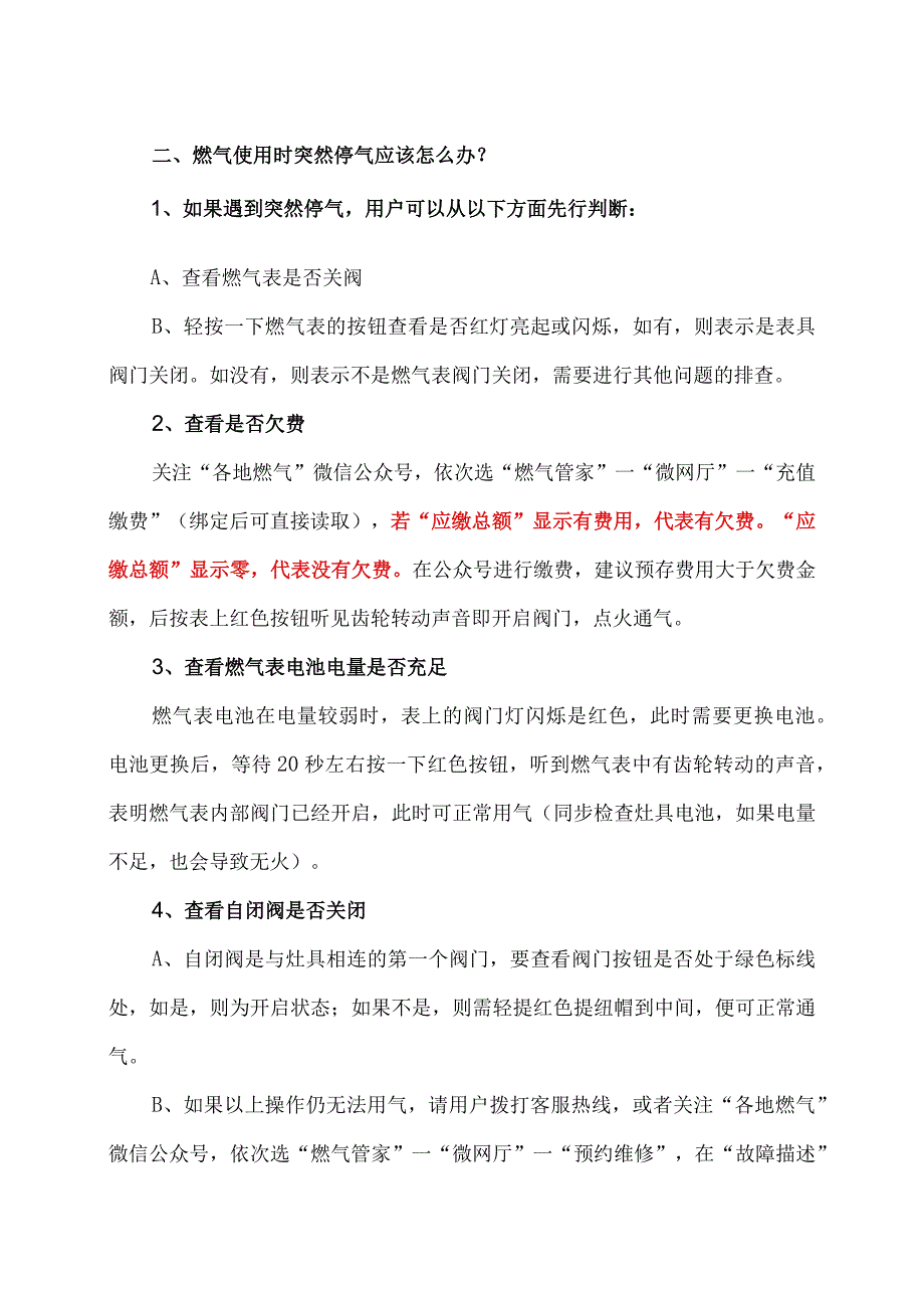 安全使用燃气措施（2023年）.docx_第2页