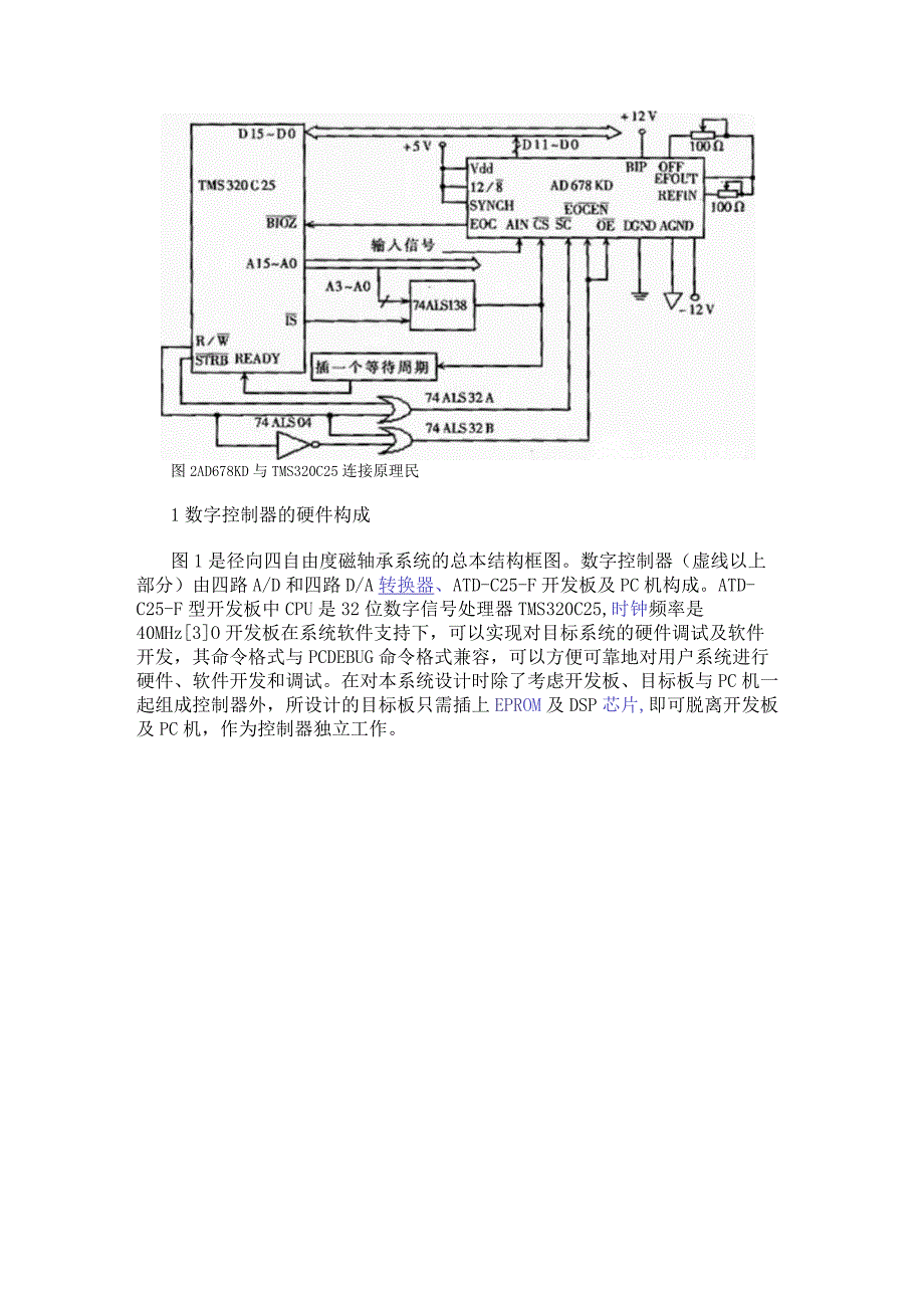 基于数字信号处理器和PID控制算法实现磁轴承控制器的设计.docx_第2页