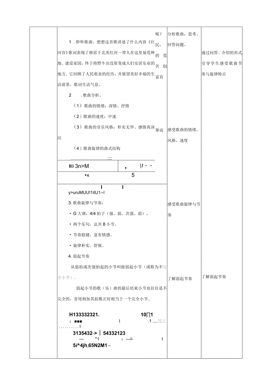 初中音乐：第七课时 《红河谷》.docx_第2页