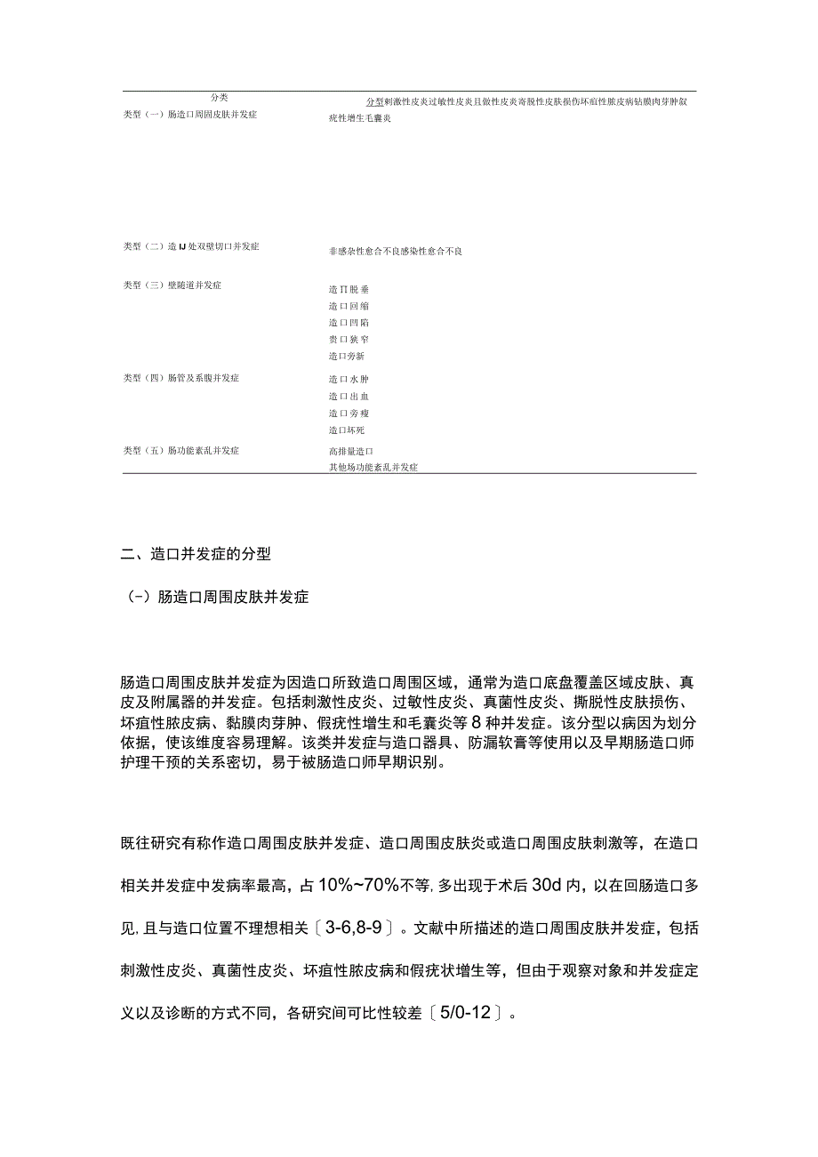 最新：肠造口并发症的分型与分级标准（2023版）.docx_第3页