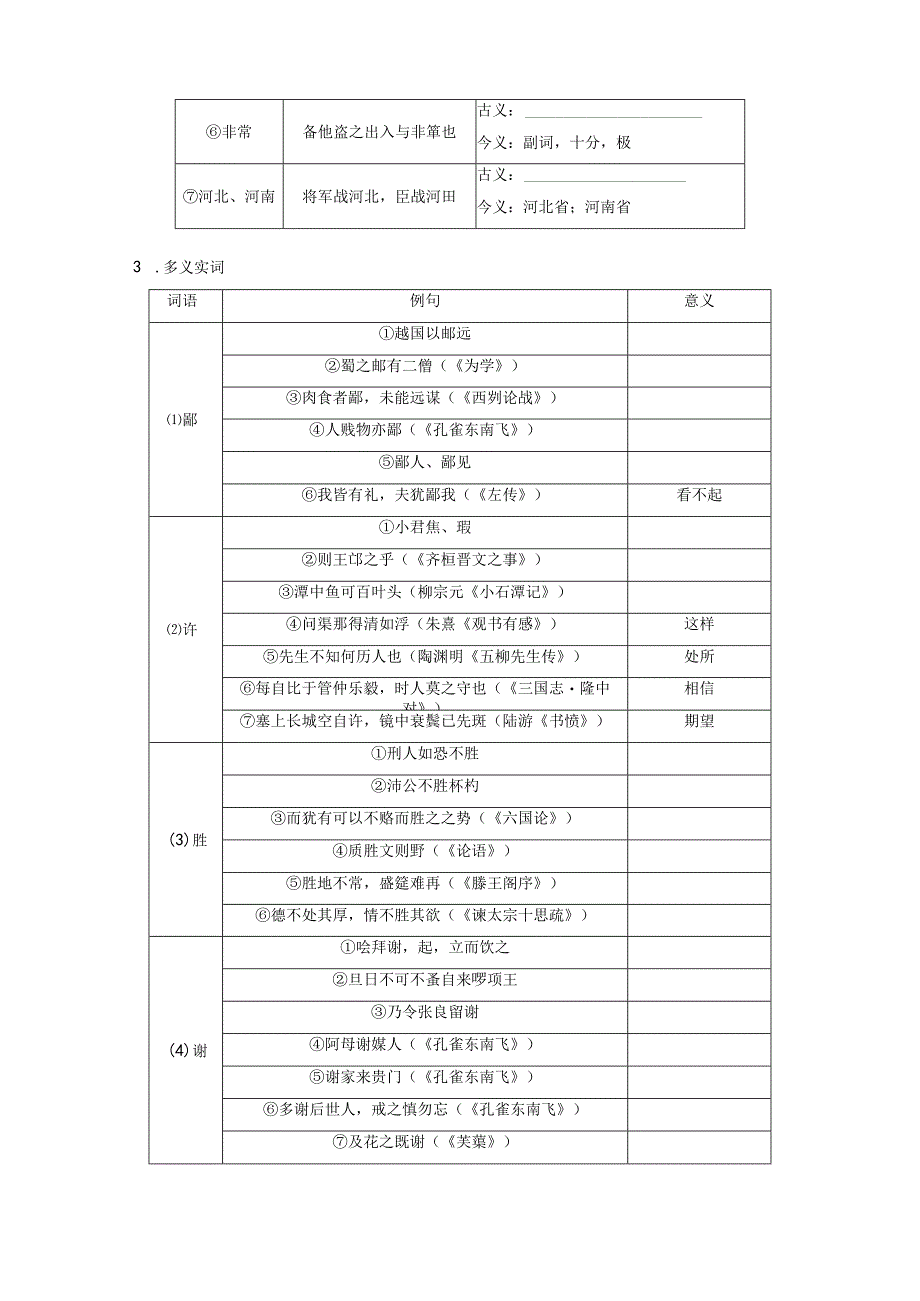 板块五 学案26 《烛之武退秦师》《鸿门宴》.docx_第2页