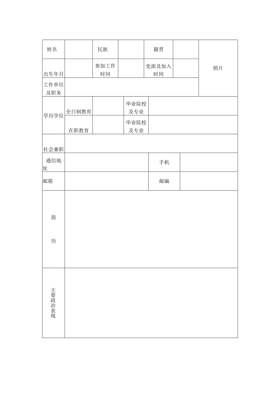 妇联执行委员会委员候选人登记表.docx_第2页