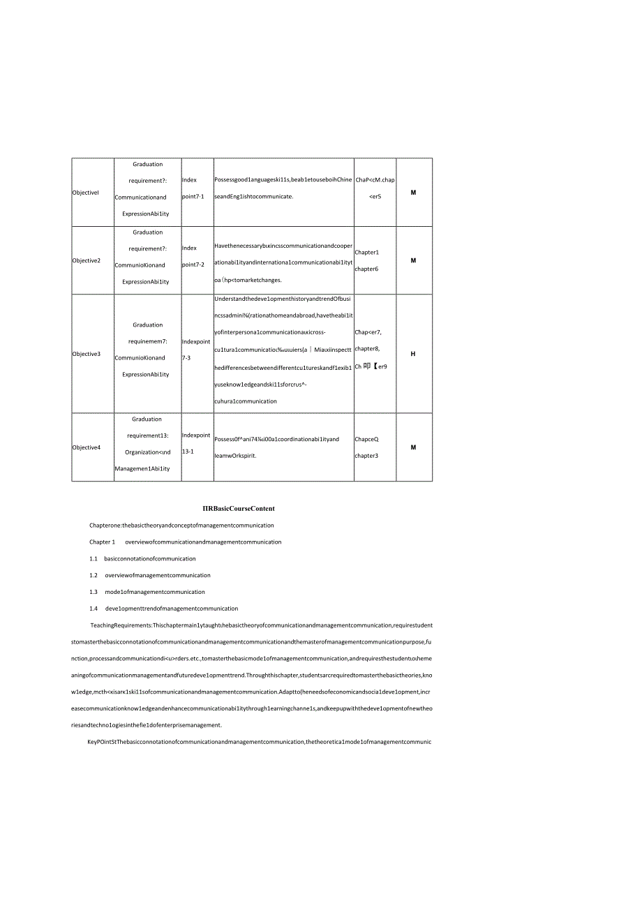 35+管理沟通课程教学大纲（英文）.docx_第3页