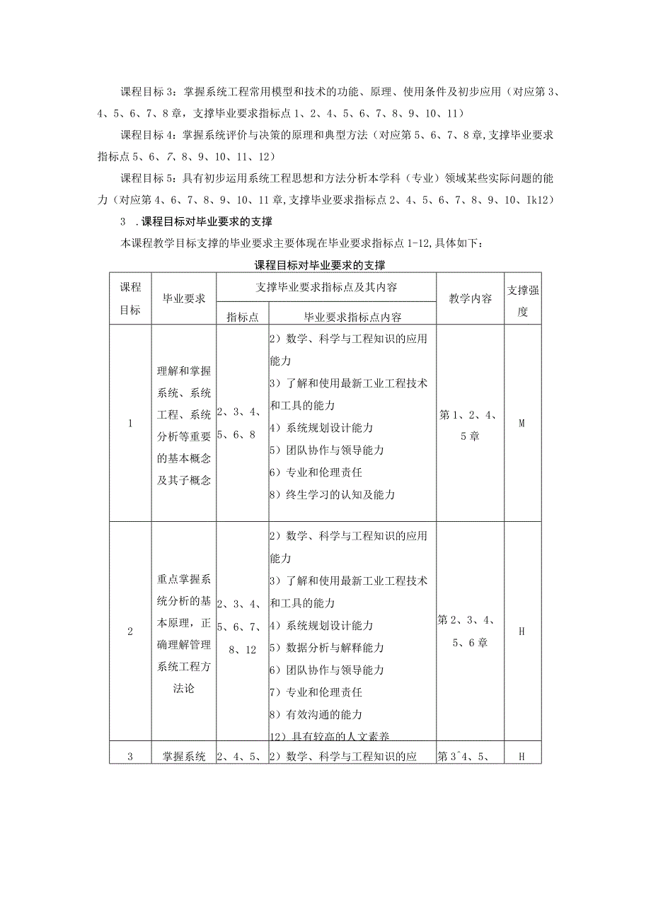 38《系统工程》课程教学大纲2020.docx_第2页