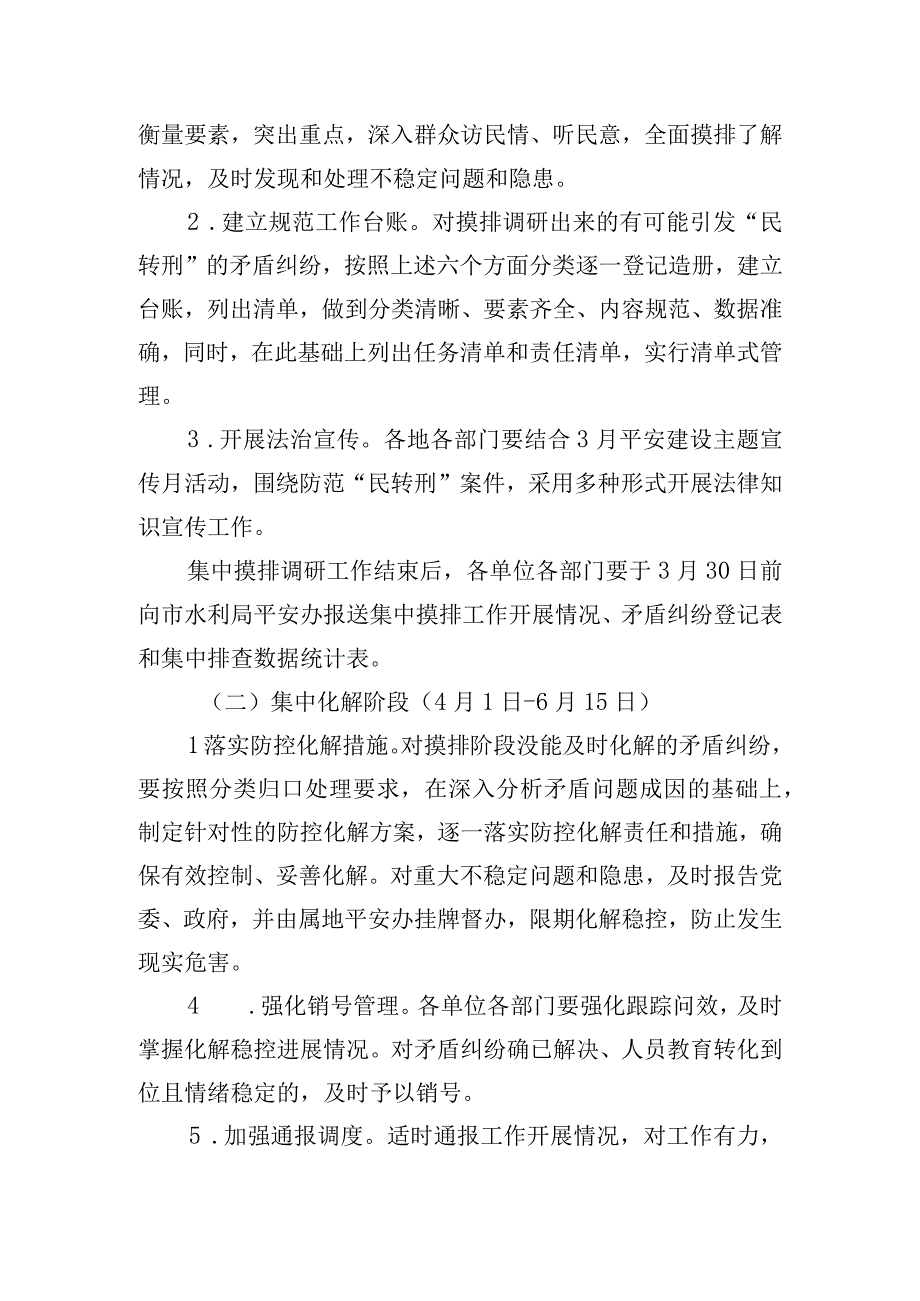 全市水利系统防范“民转刑”案件防控专项治理活动方案.docx_第3页