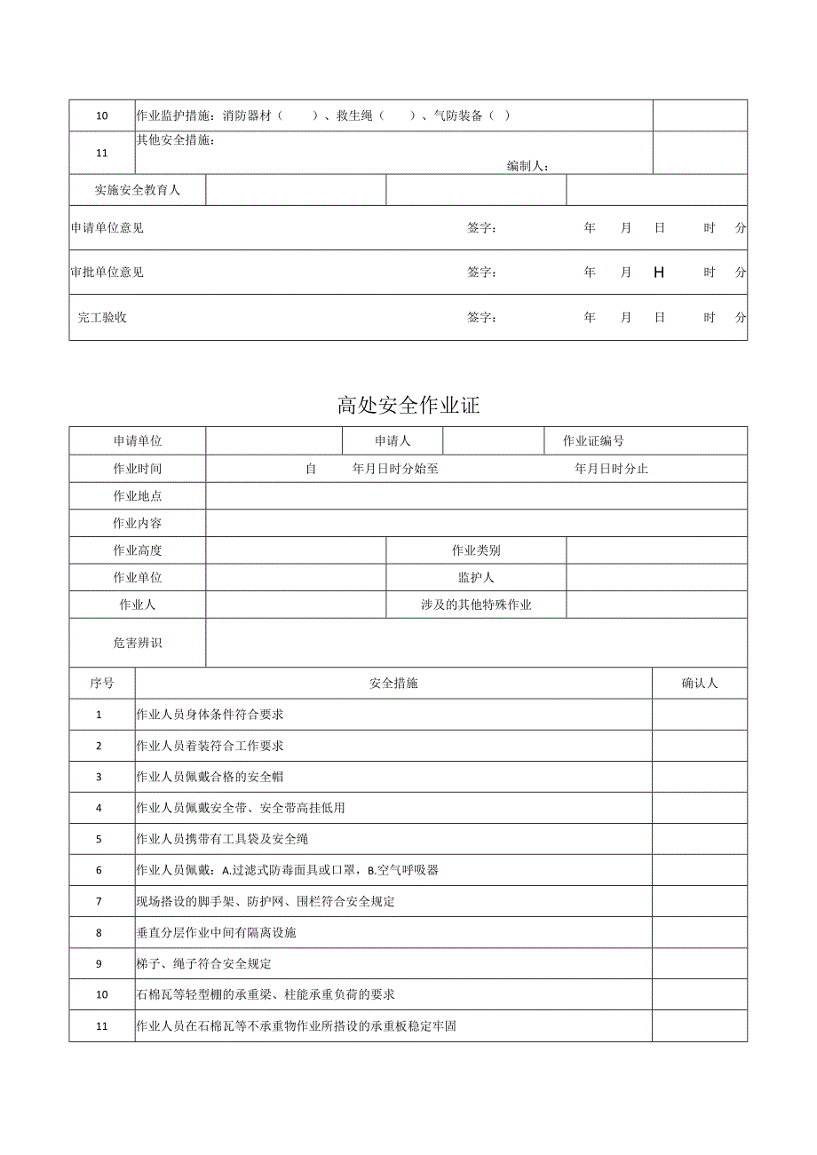 公司企业八大高危作业票、风险分析详解.docx_第3页