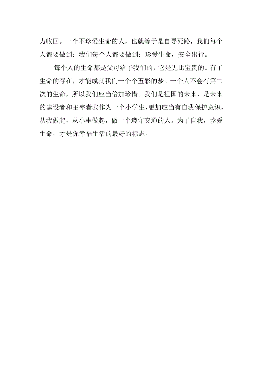 交通安全千字演讲稿字.docx_第2页