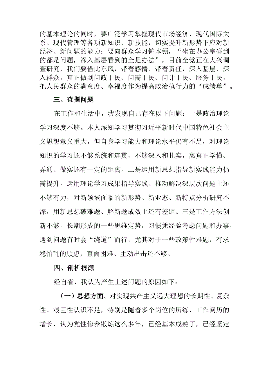 XX副区长2023年党性分析报告.docx_第3页