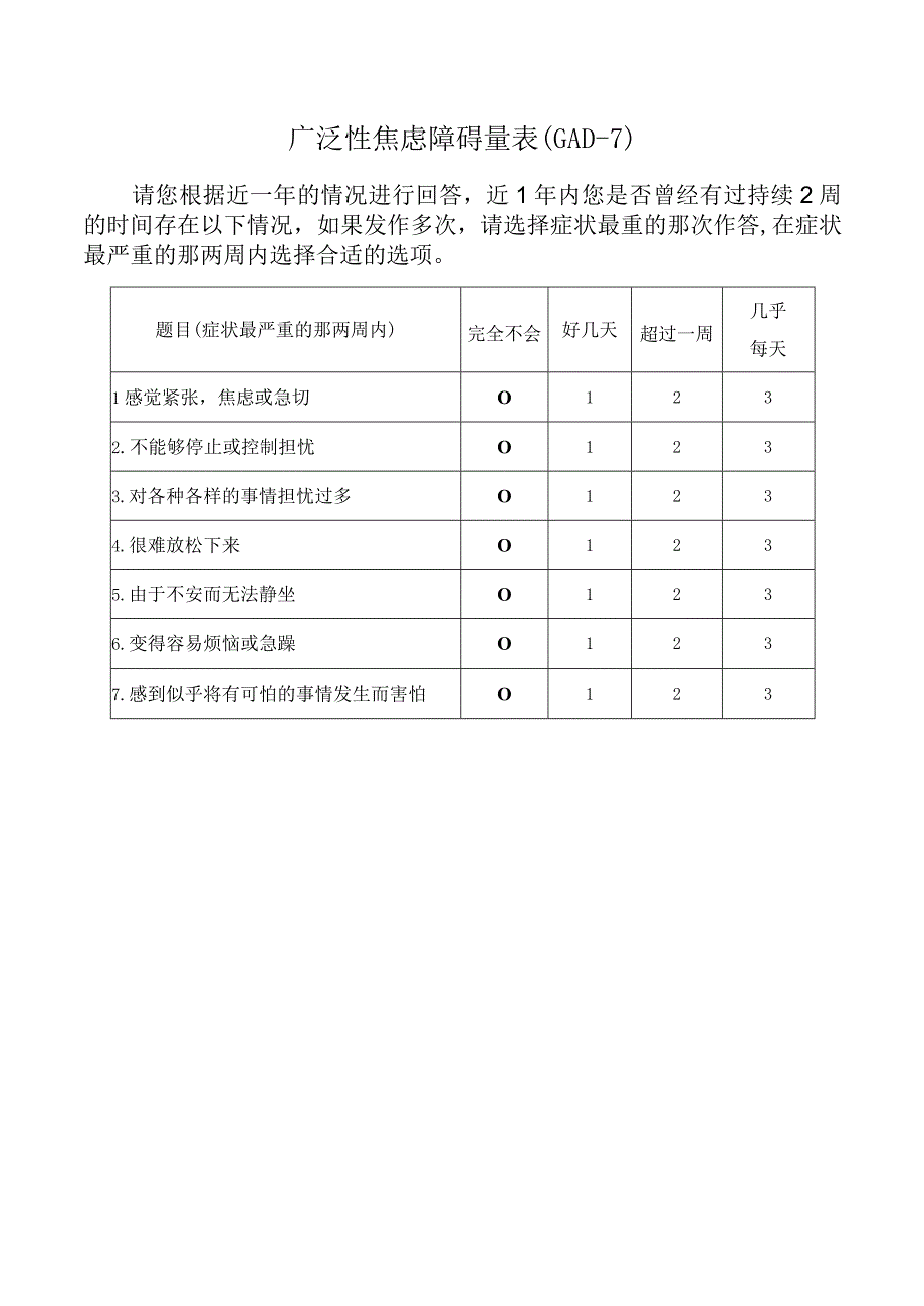 广泛性焦虑障碍量表.docx_第1页