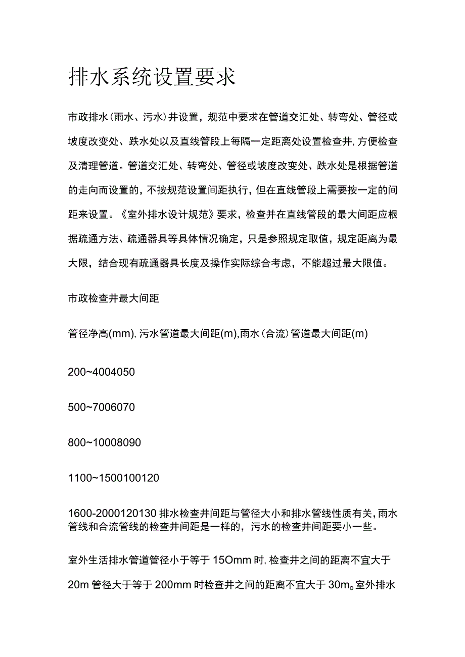 排水系统设置要求.docx_第1页