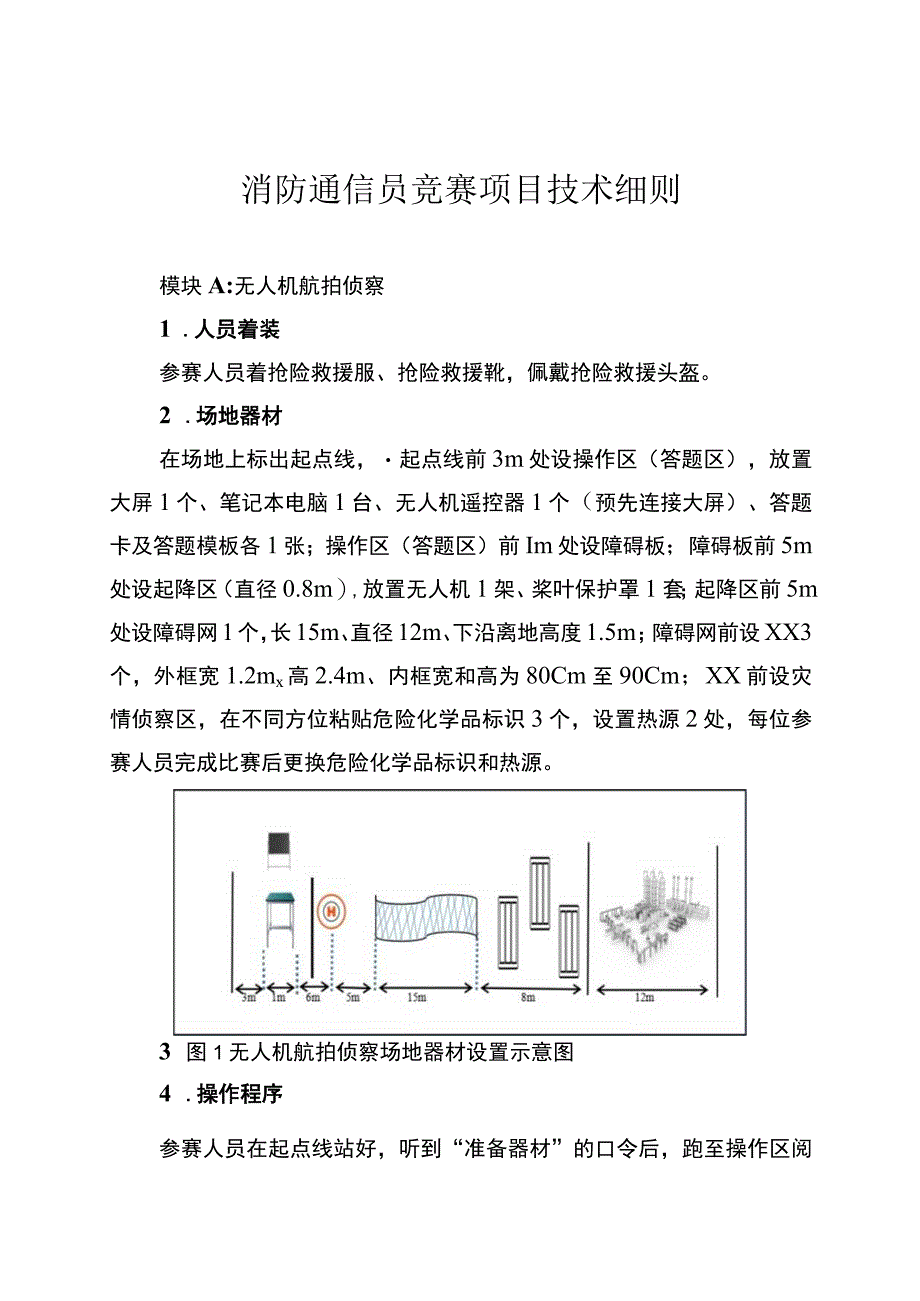 消防通信员竞赛项目技术细则.docx_第1页