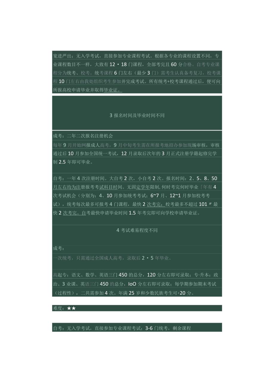 成考和自考有哪些区别？这7大区别一文全面详解！.docx_第2页