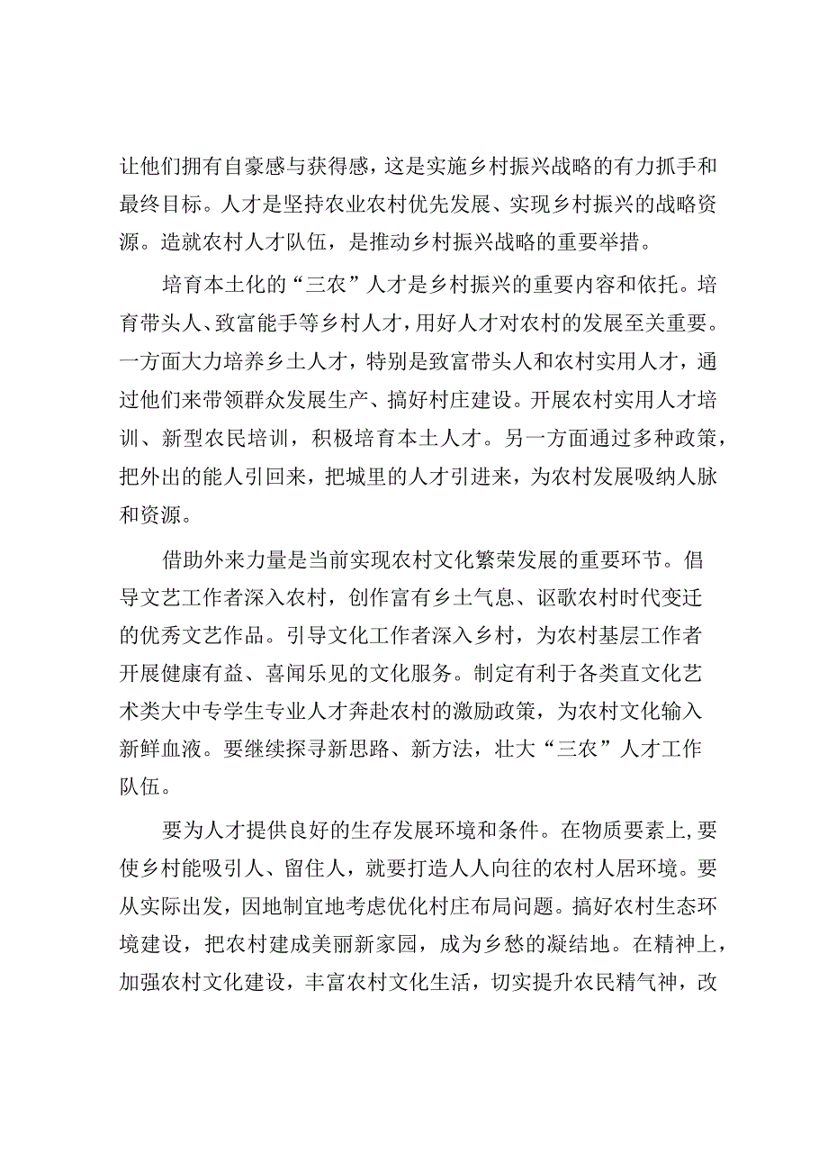 研讨发言：以文化推进乡村振兴战略.docx_第3页