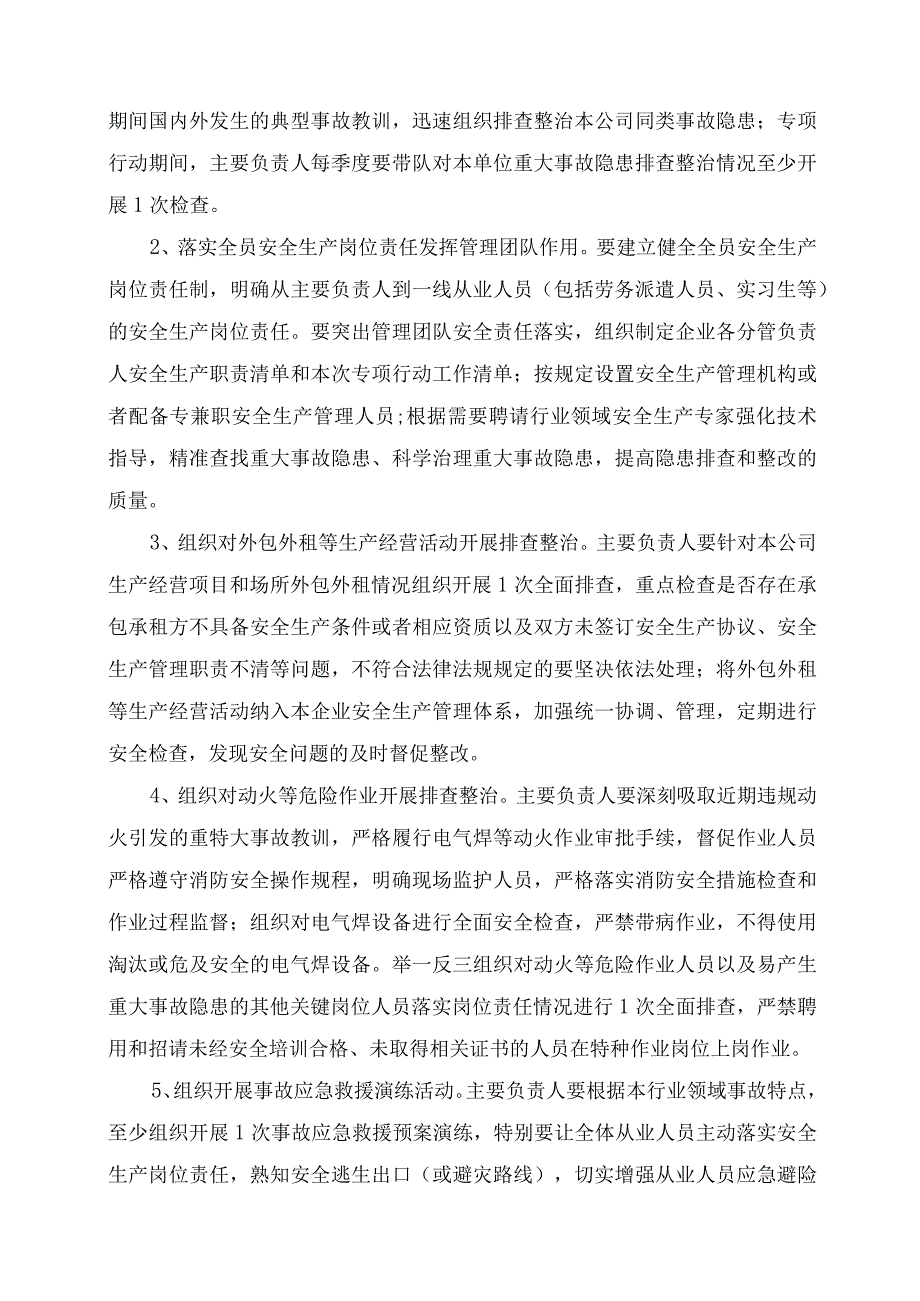 重大事故隐患专项行动实施方案.docx_第2页