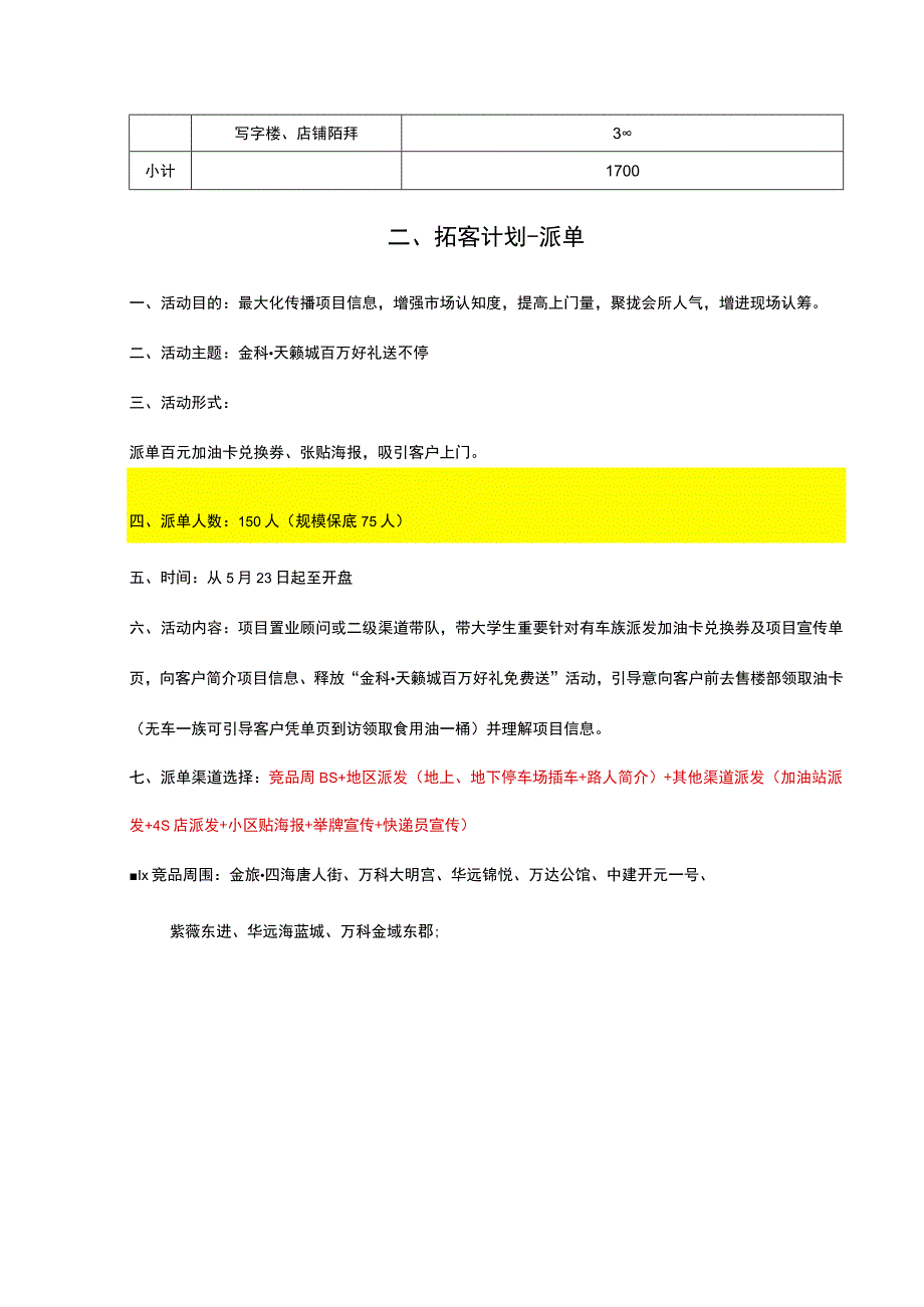 金科·天籁城开盘前渠道工作铺排更全方案.docx_第3页