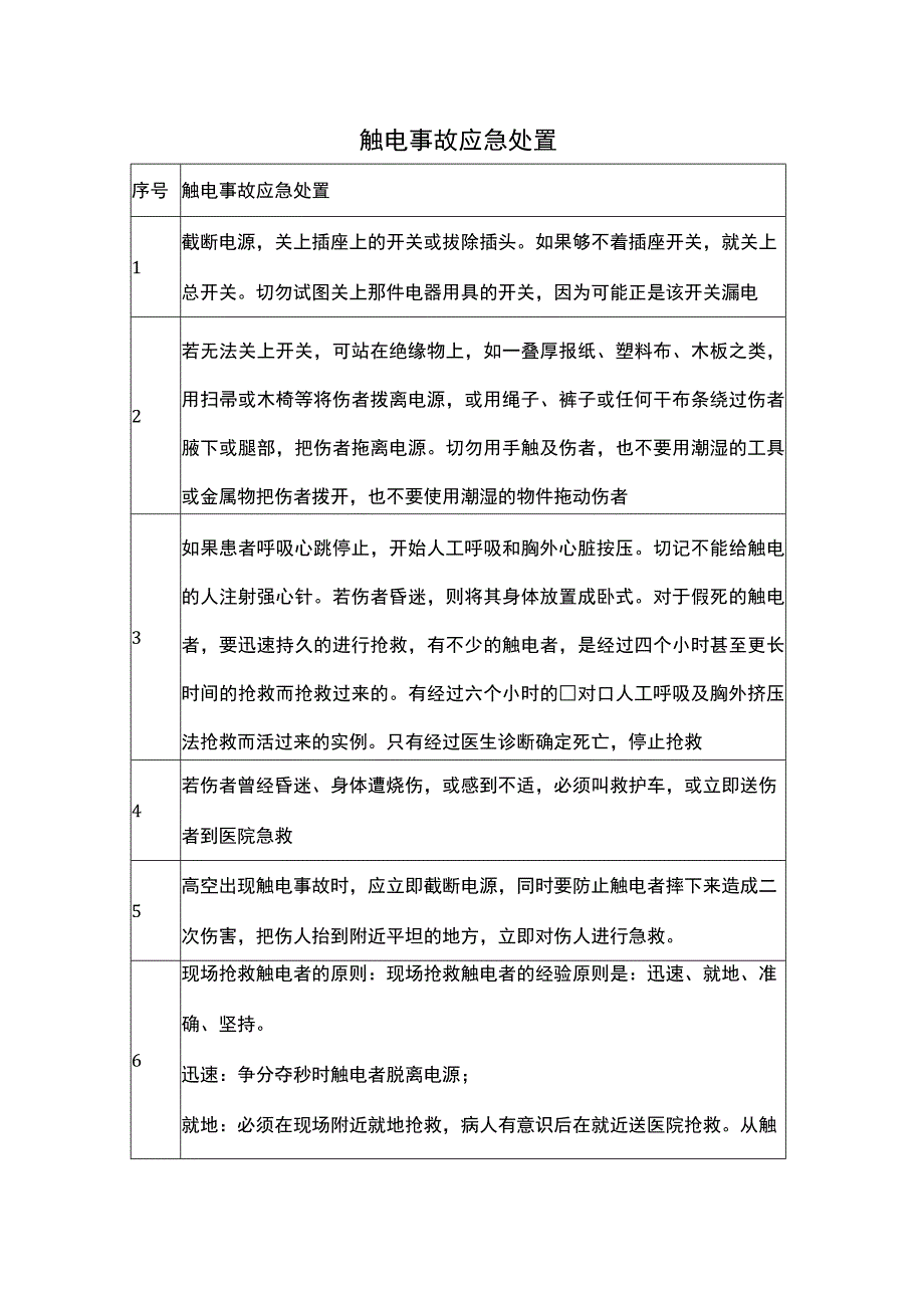 触电事故应急处置.docx_第1页