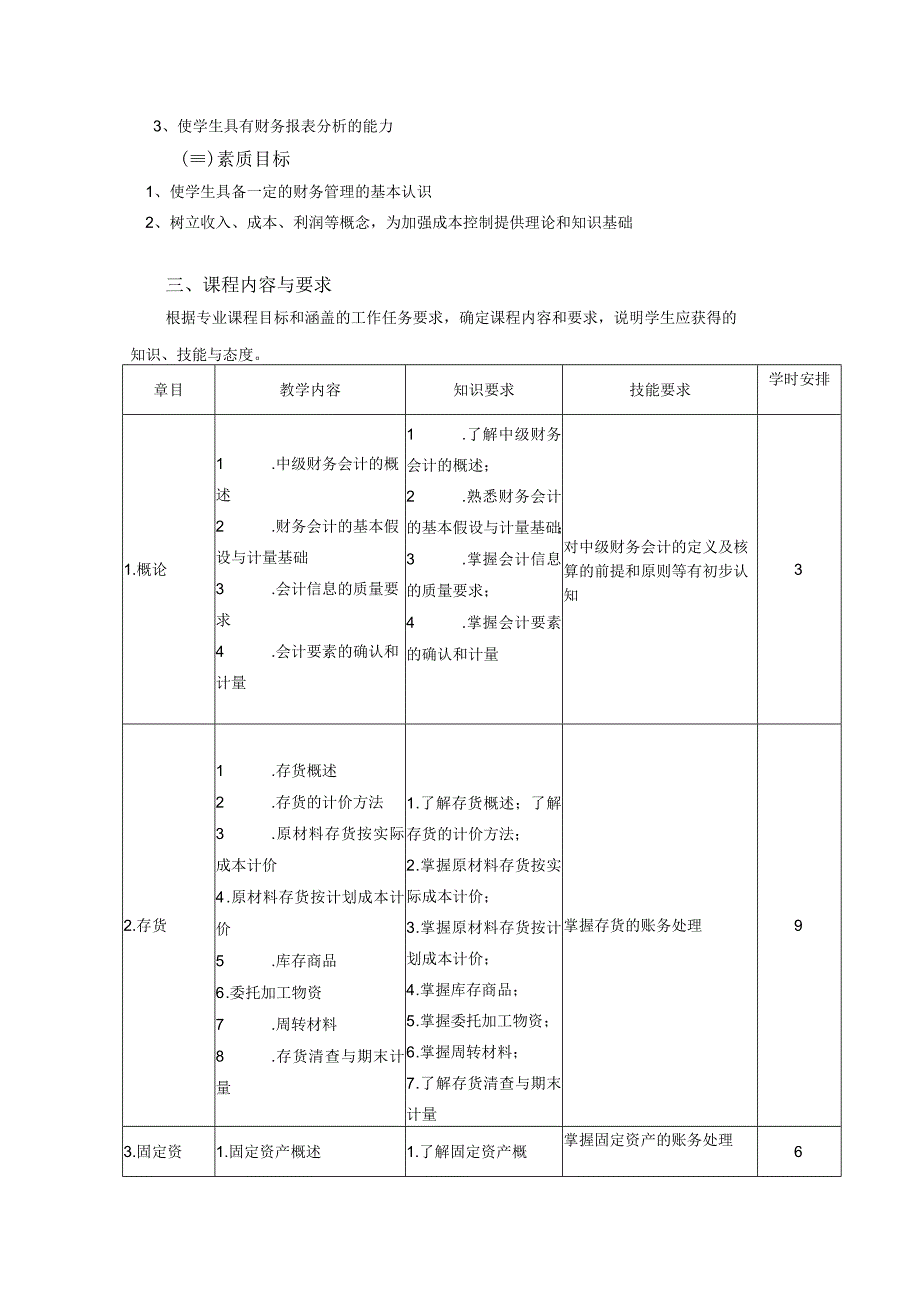 《中级财务会计Ⅰ》课程教学大纲.docx_第2页