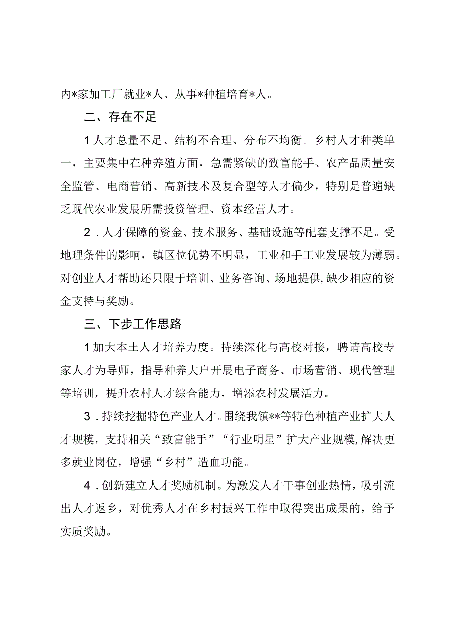 乡镇人才工作开展及特色亮点总结（最新分享）.docx_第3页