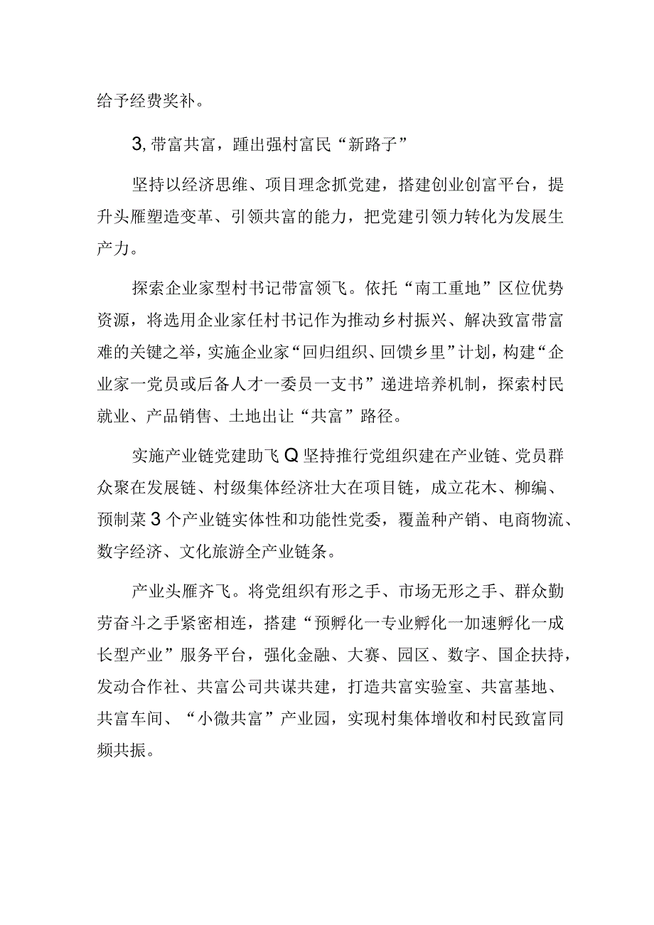 “头雁效应”赋能乡村振兴经验交流材料.docx_第3页