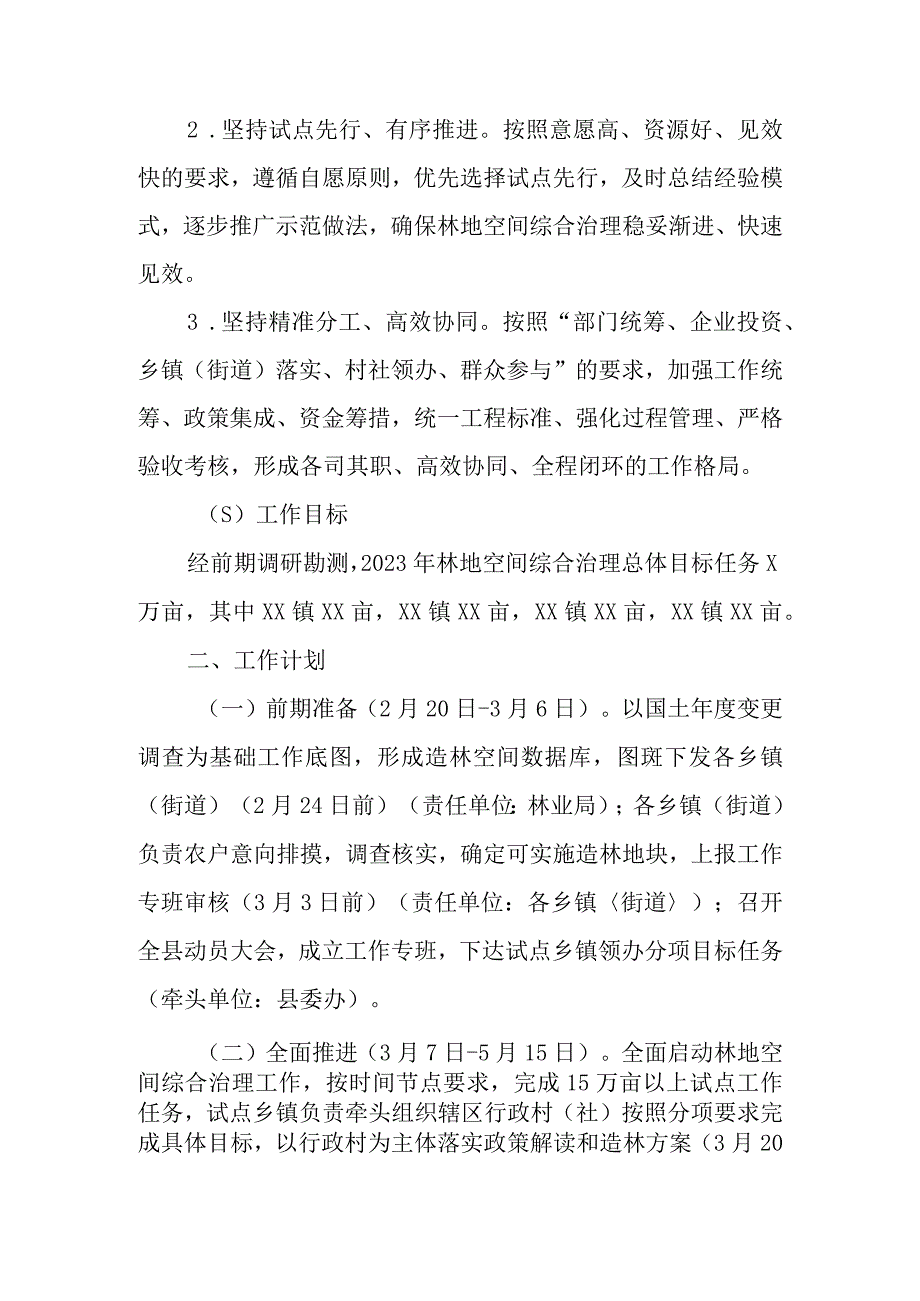 XX县林地空间综合治理实施方案.docx_第2页