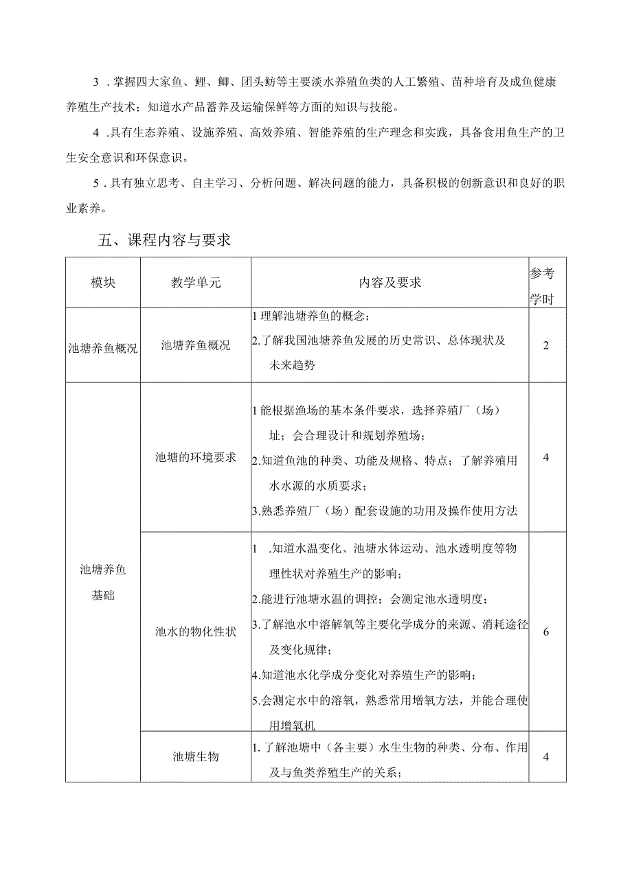 《池塘养鱼》课程标准.docx_第2页