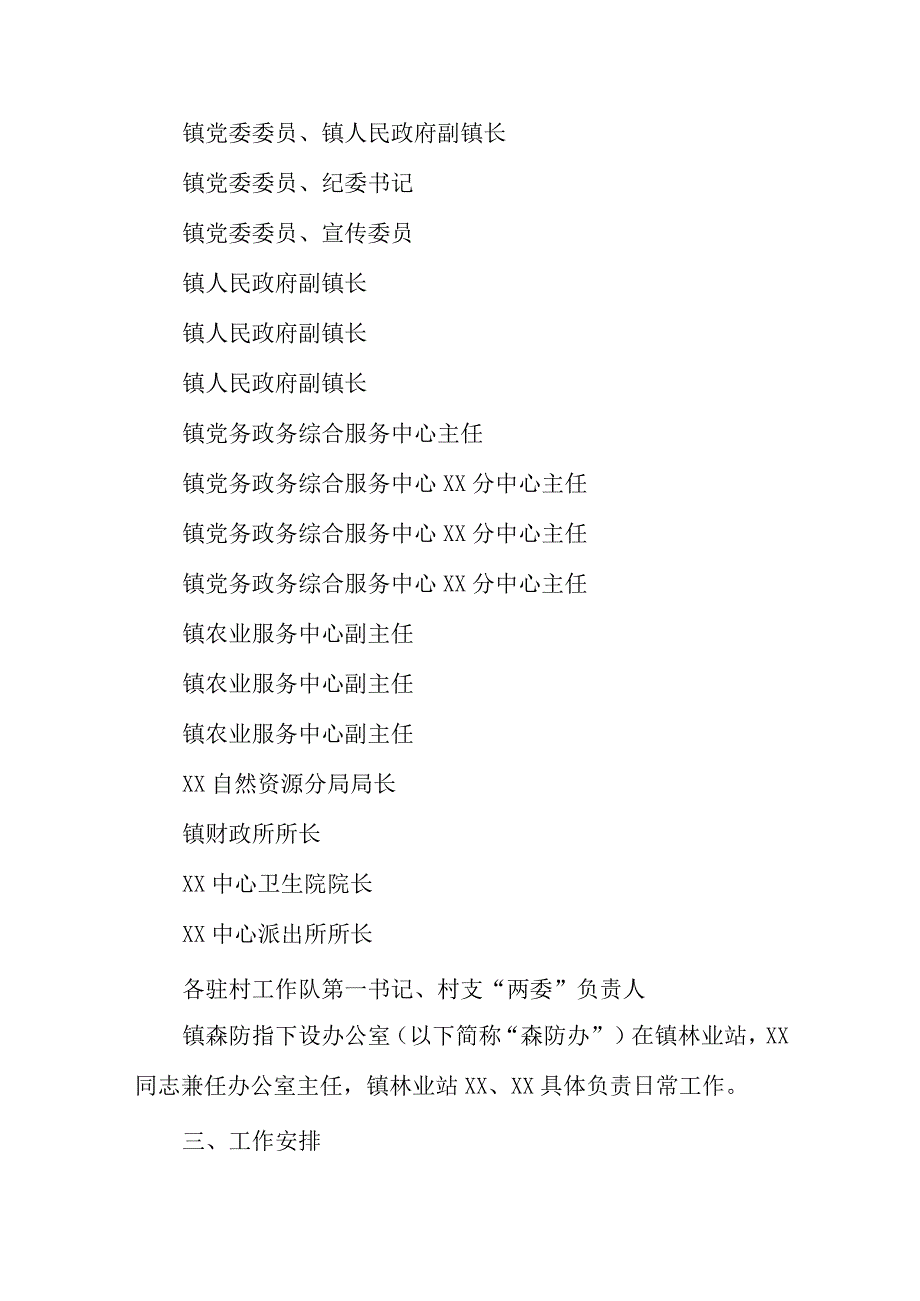 XX镇2023—2024年森林草原防灭火工作方案.docx_第2页