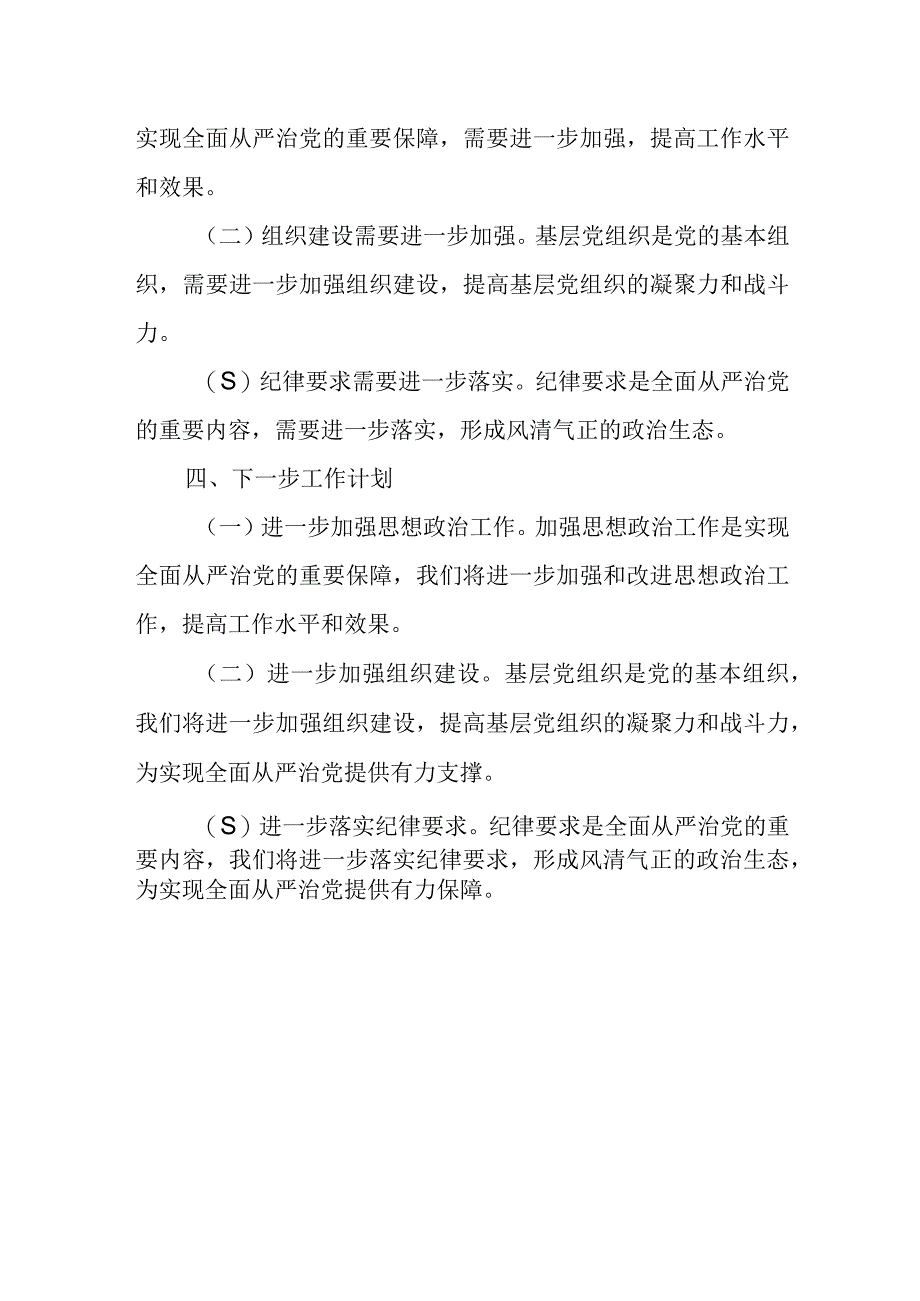 乡镇履行全面从严治党主体责任暨书记第一责任人责任情况报告.docx_第3页