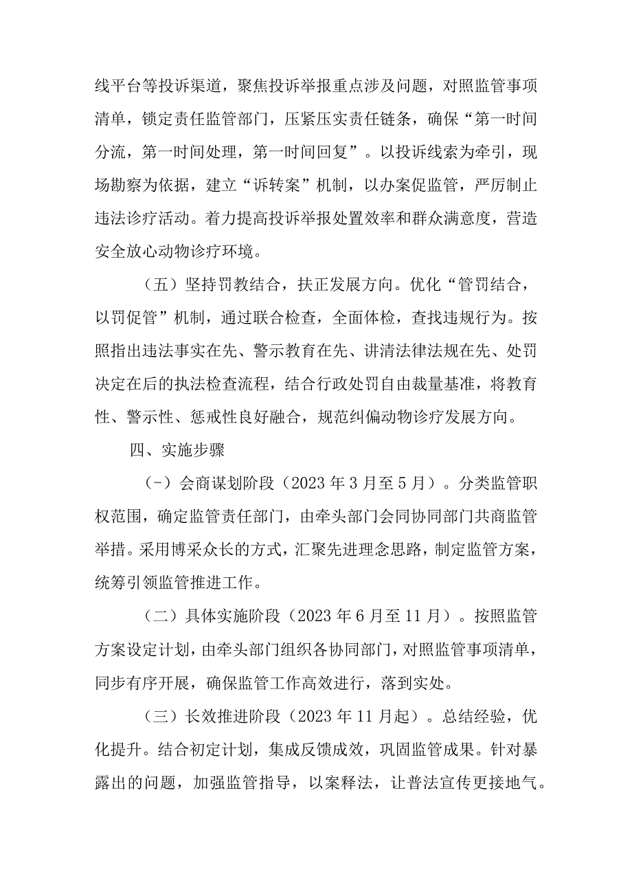 关于“宠物医院监管一件事”的实施方案.docx_第3页