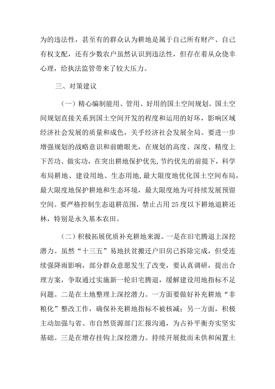 关于耕地保护调研报告.docx_第3页