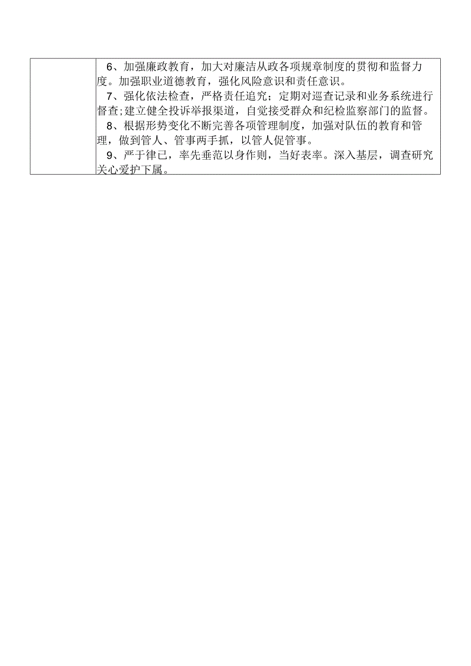 某县发展和改革部门分管财务项目建设重大项目管理产业发展社会发展政策法规与宣教等副职个人岗位廉政风险点排查登记表.docx_第3页