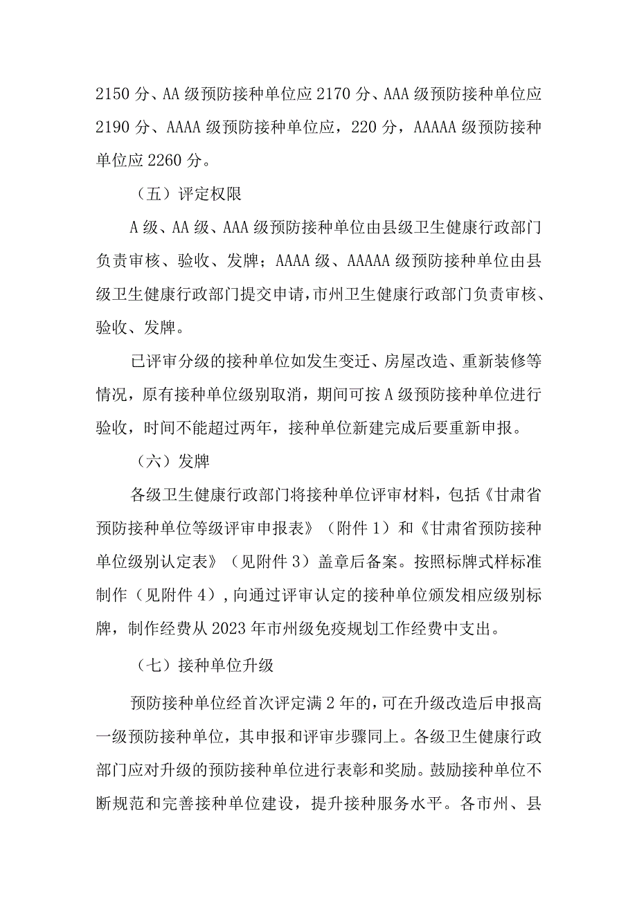 甘肃省预防接种单位等级评审考核办法.docx_第3页