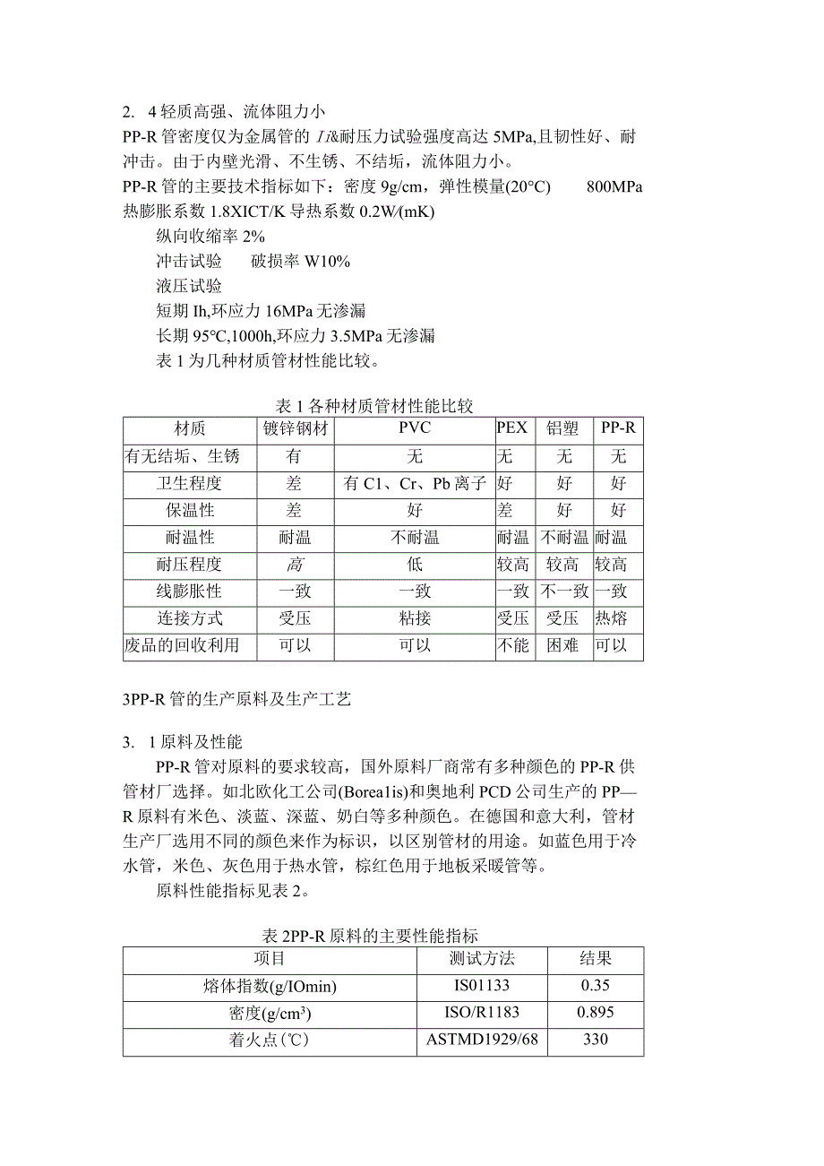 聚丙烯管（PP－R管）生产工艺.docx_第2页