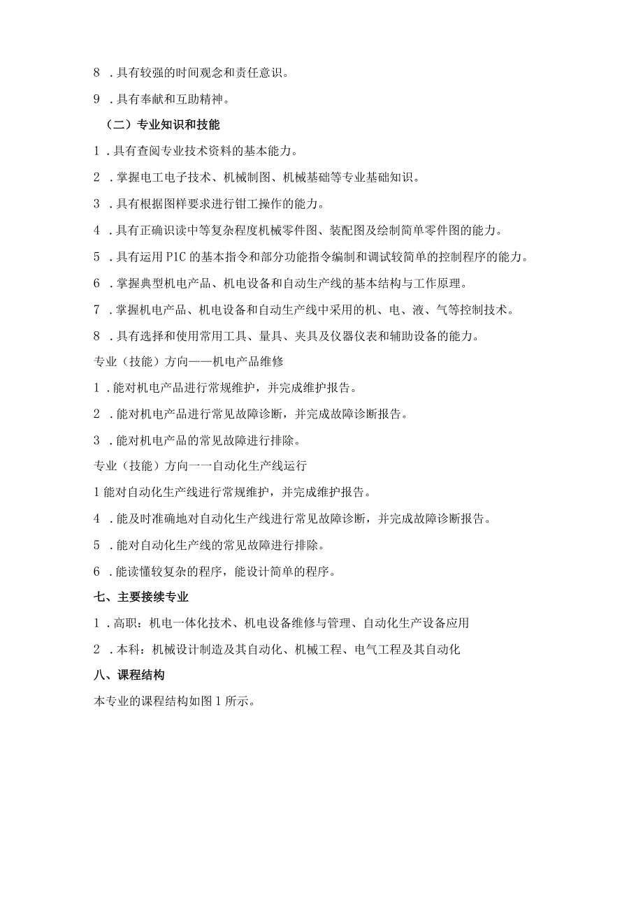 “订单培养、校企通融、多证书培养”工学结合人才培养方案.docx_第2页