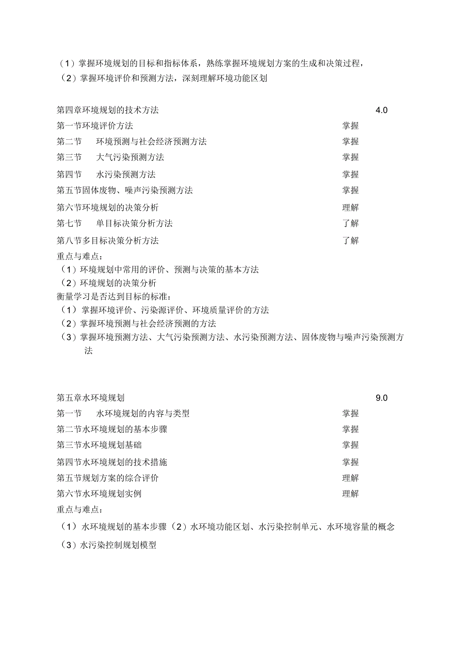 《环境规划-环科》课程教学大纲.docx_第3页