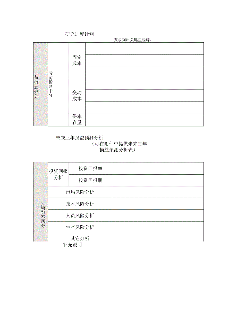 【最新】新产品开发计划表（含产品分析、市场分析、预算、效益分析等）.docx_第3页