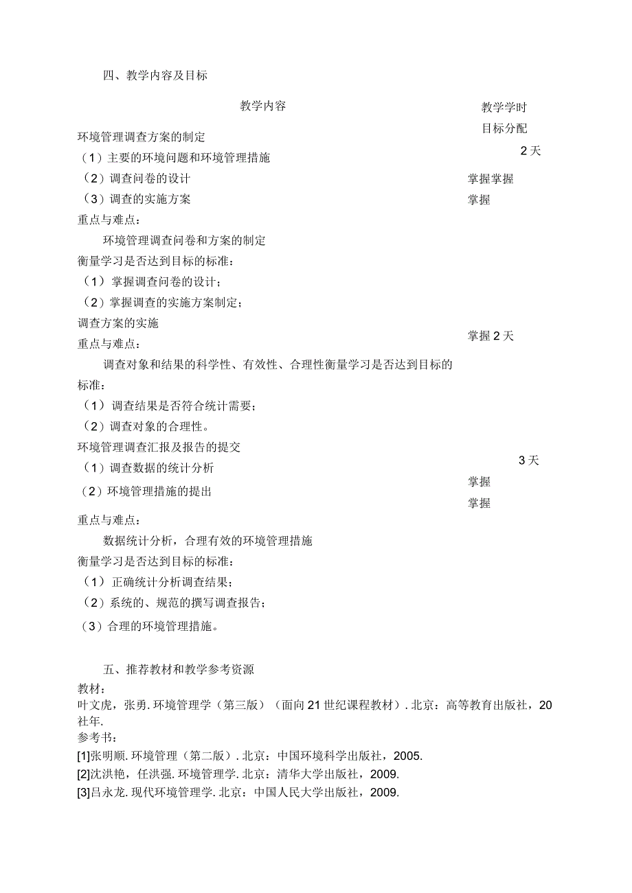 《环境管理教学实习》课程教学大纲.docx_第2页