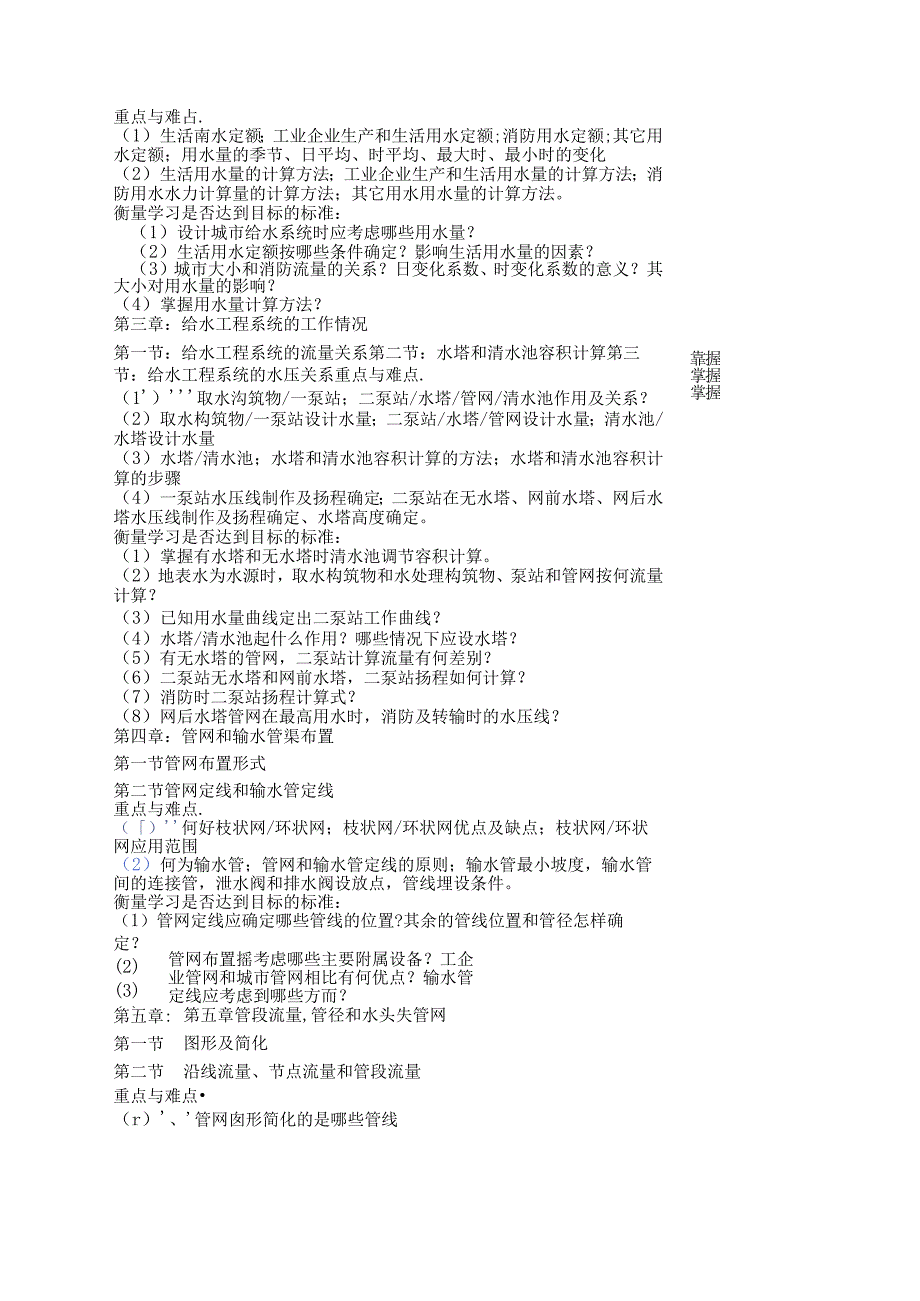 《城市给水管道工程》课程教学大纲.docx_第2页