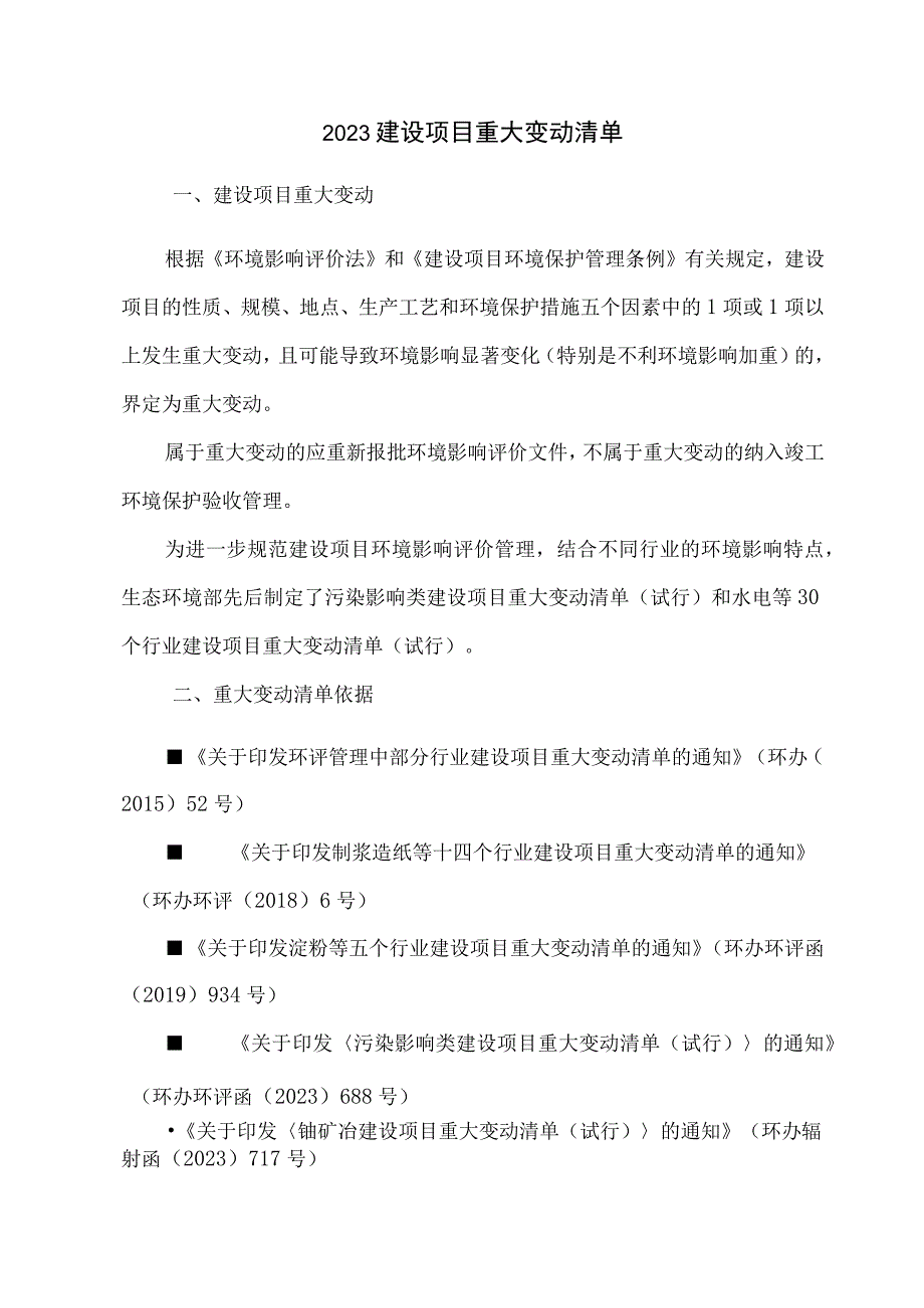 2023建设项目重大变动清单.docx_第1页