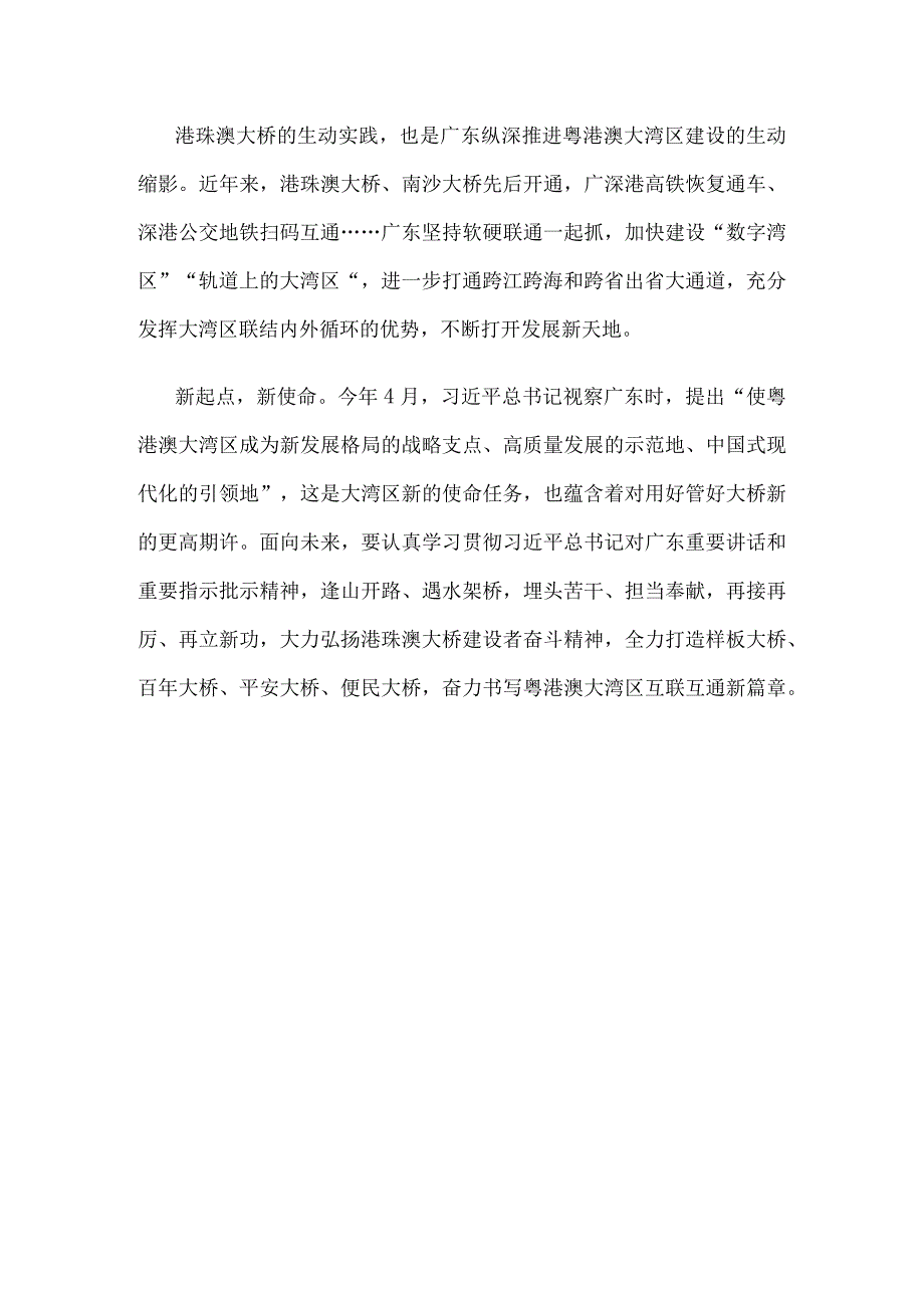 大湾区互联互通心得体会发言.docx_第3页