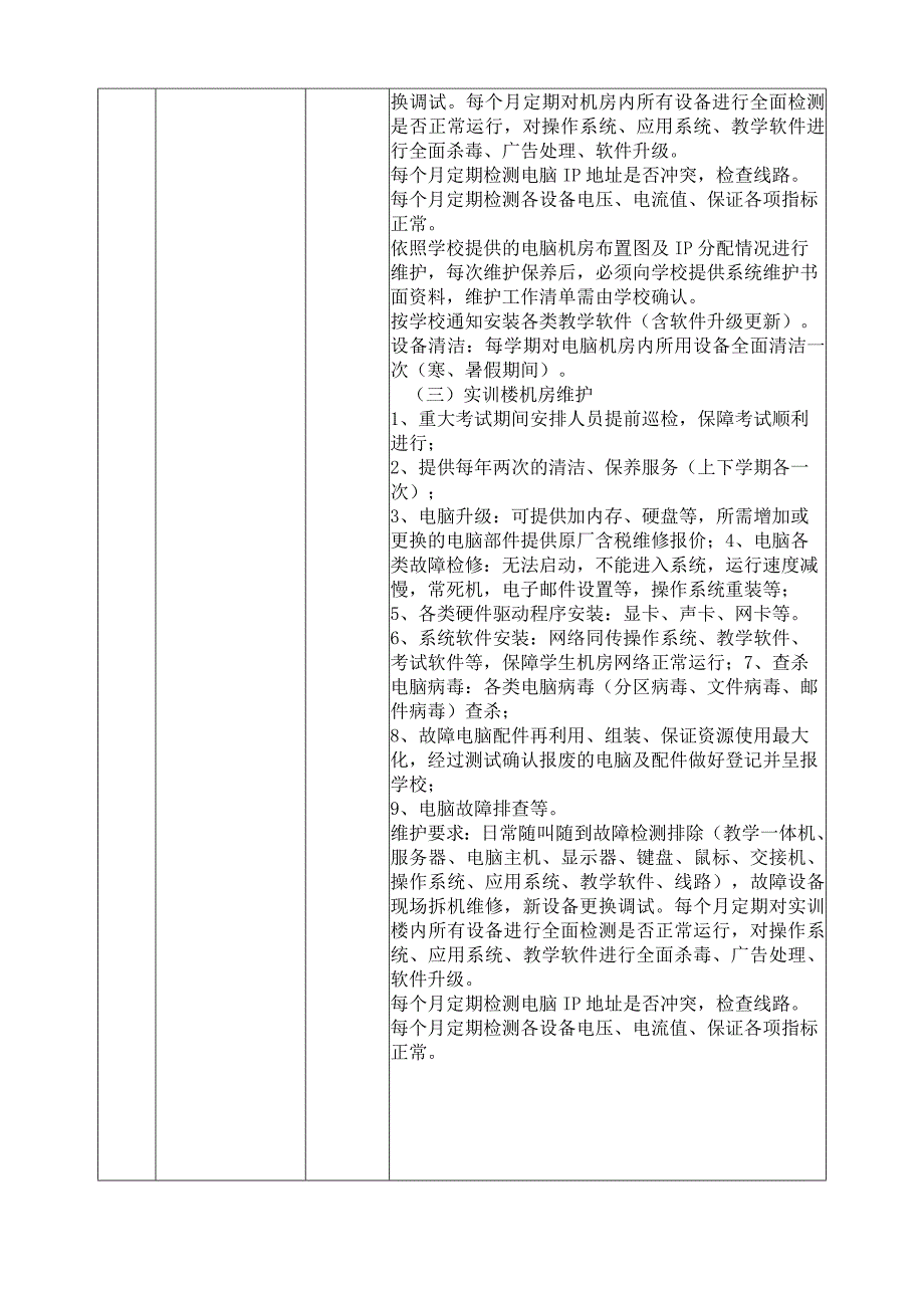 福州财政金融职业中专学校校园信息化设备维修与保养服务方案.docx_第3页