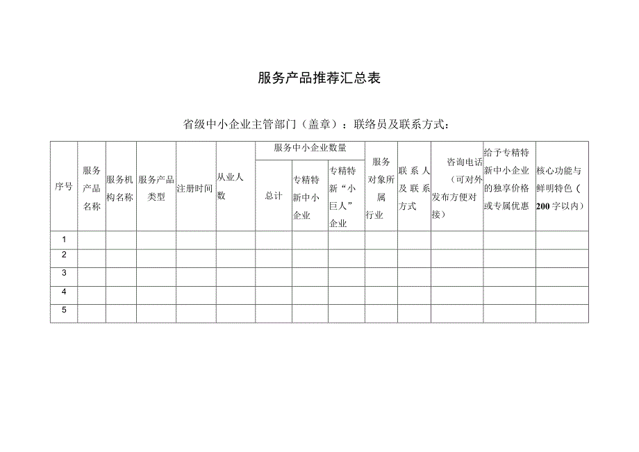 附件2服务产品推荐汇总表.docx_第1页