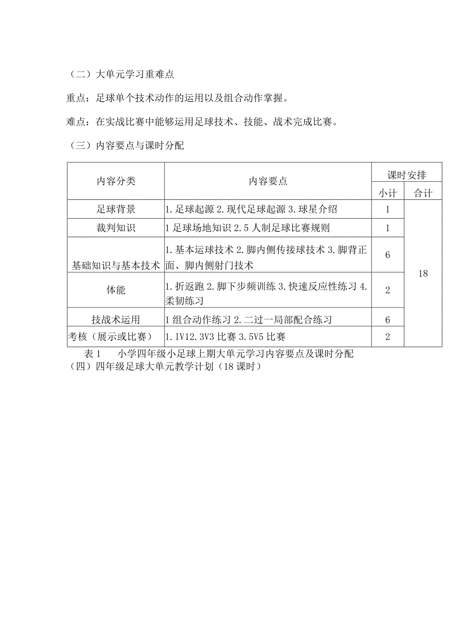 水平二（四年级）体育《足球5V5实战比赛》主题大单元教学计划.docx_第3页