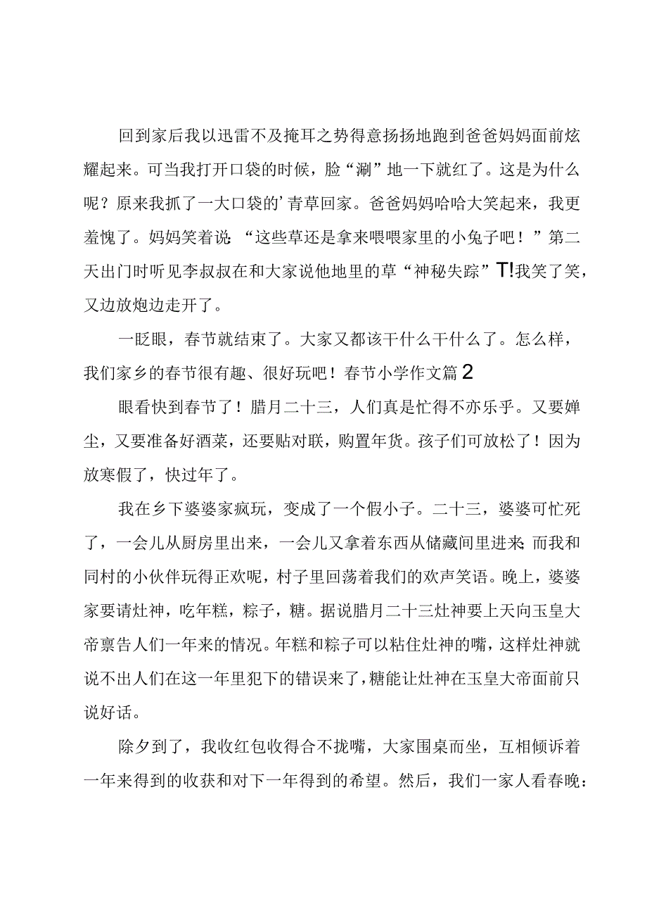 有关春节小学作文锦集五篇.docx_第2页