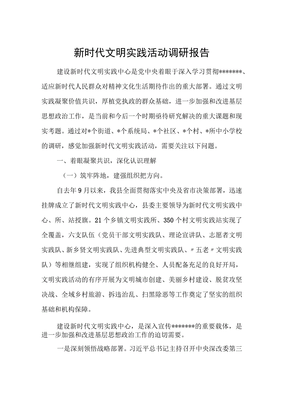 新时代文明实践活动调研报告.docx_第1页